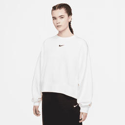 Nike Sportswear Collection Essentials Women's Oversized Fleece Crew Sweatshirt. Nike.com