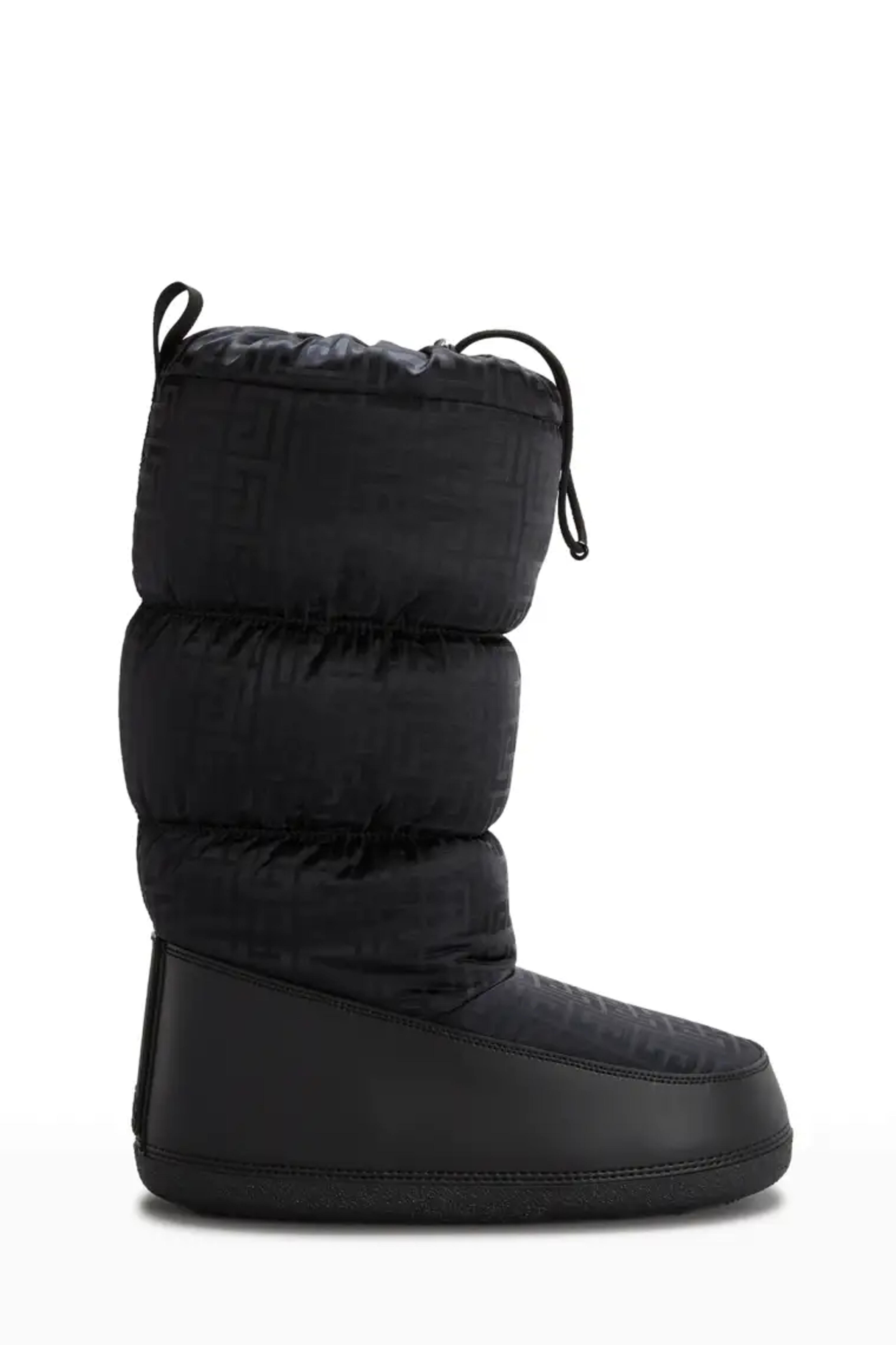 Balmain Nylon Drawstring Ski Boots | Neiman Marcus