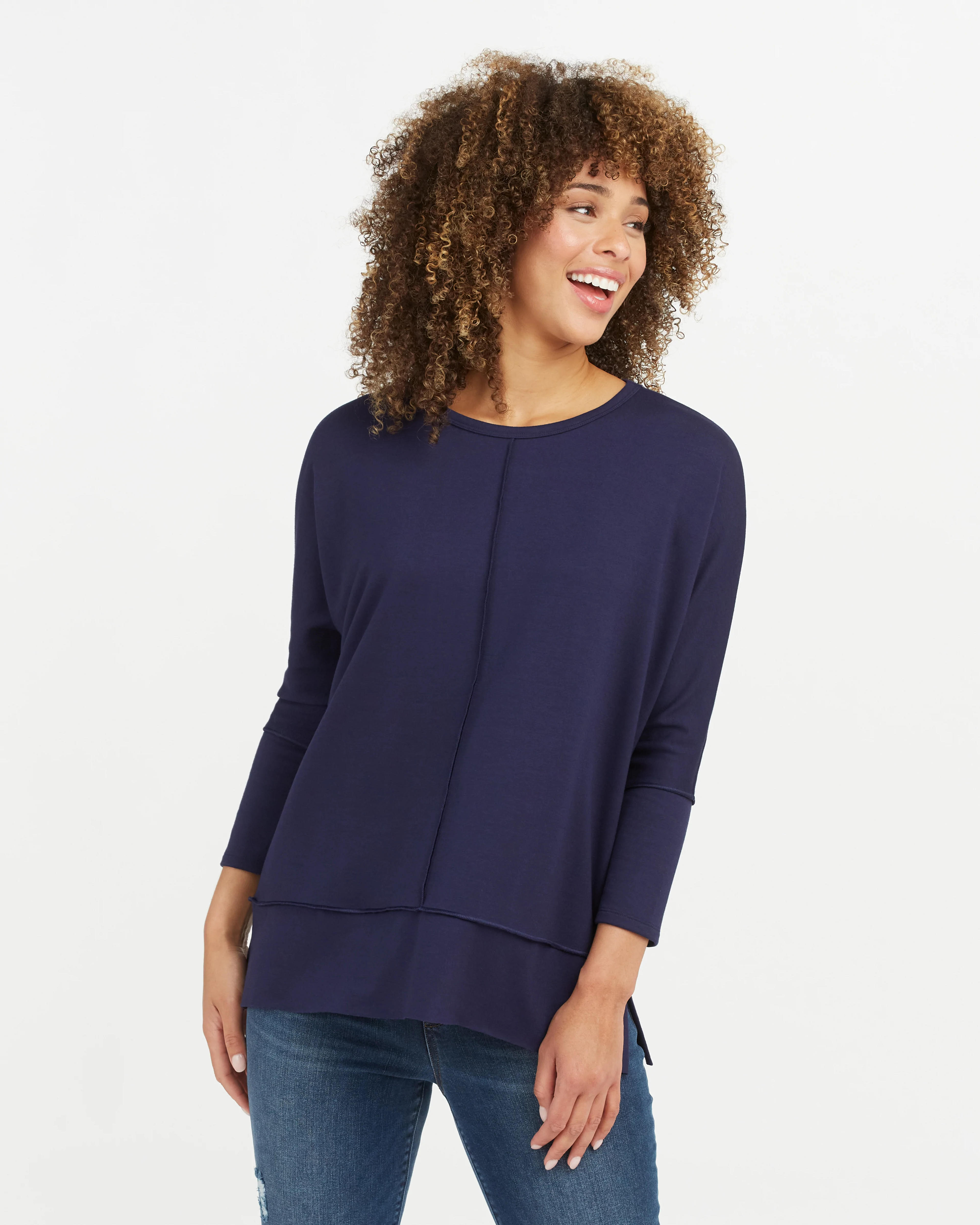 Perfect Length Top, Dolman 3/4 Sleeve – Spanx