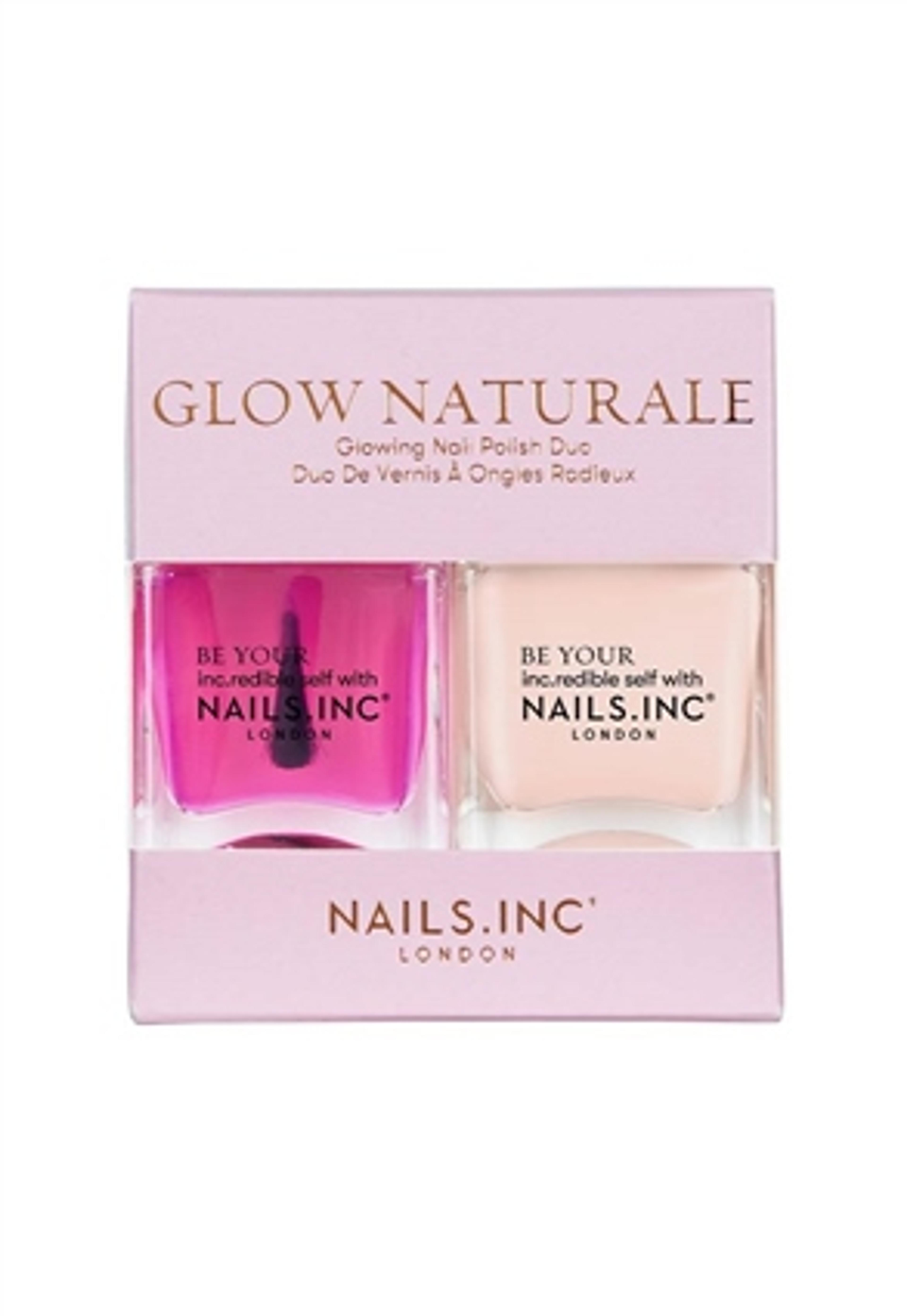 Glow Naturale Glowing Nail Polish Duo | Nail Polish Set | NailsInc.com