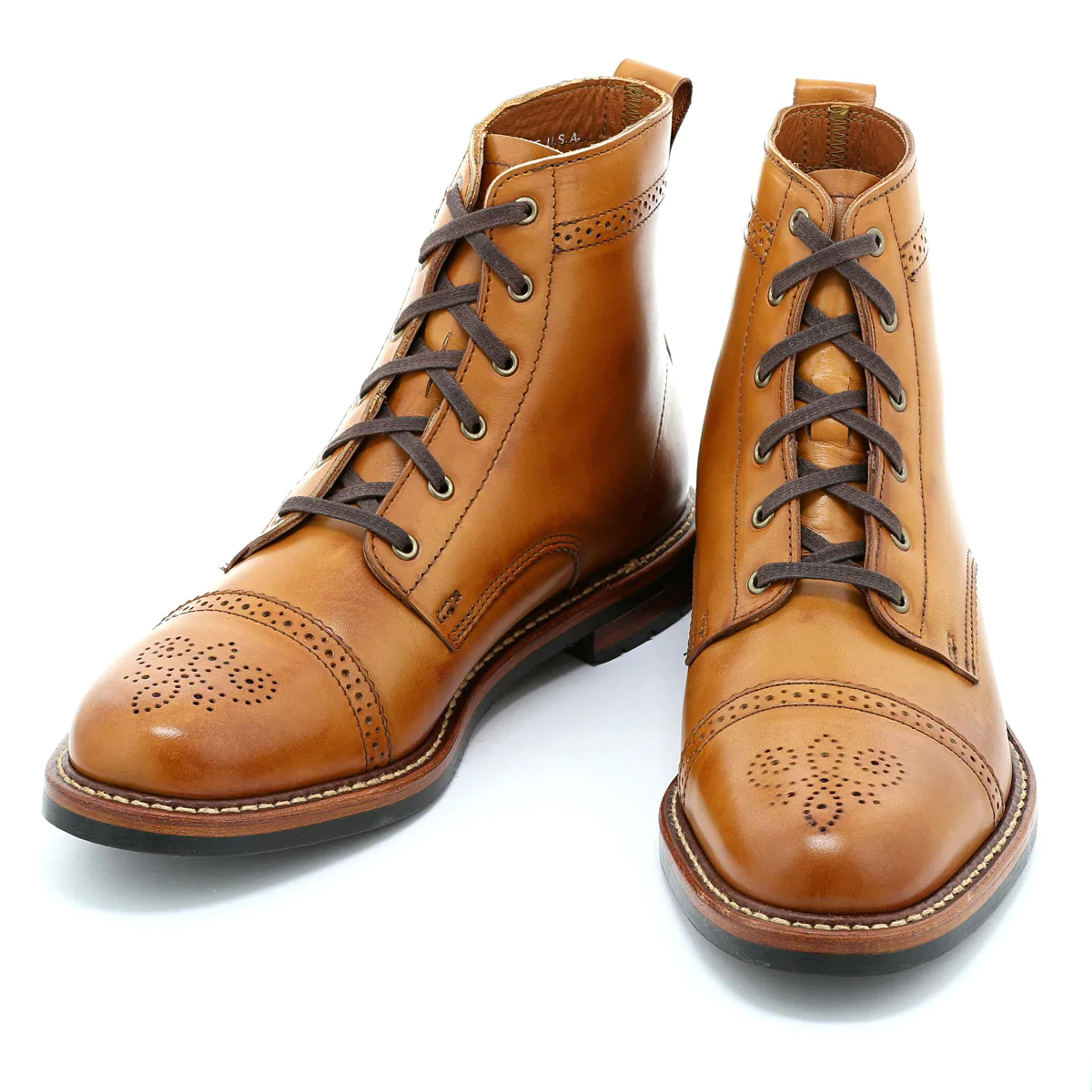 Brighton Boot - Amber Calf | Rancourt & Co. | Men's Boots and Shoes