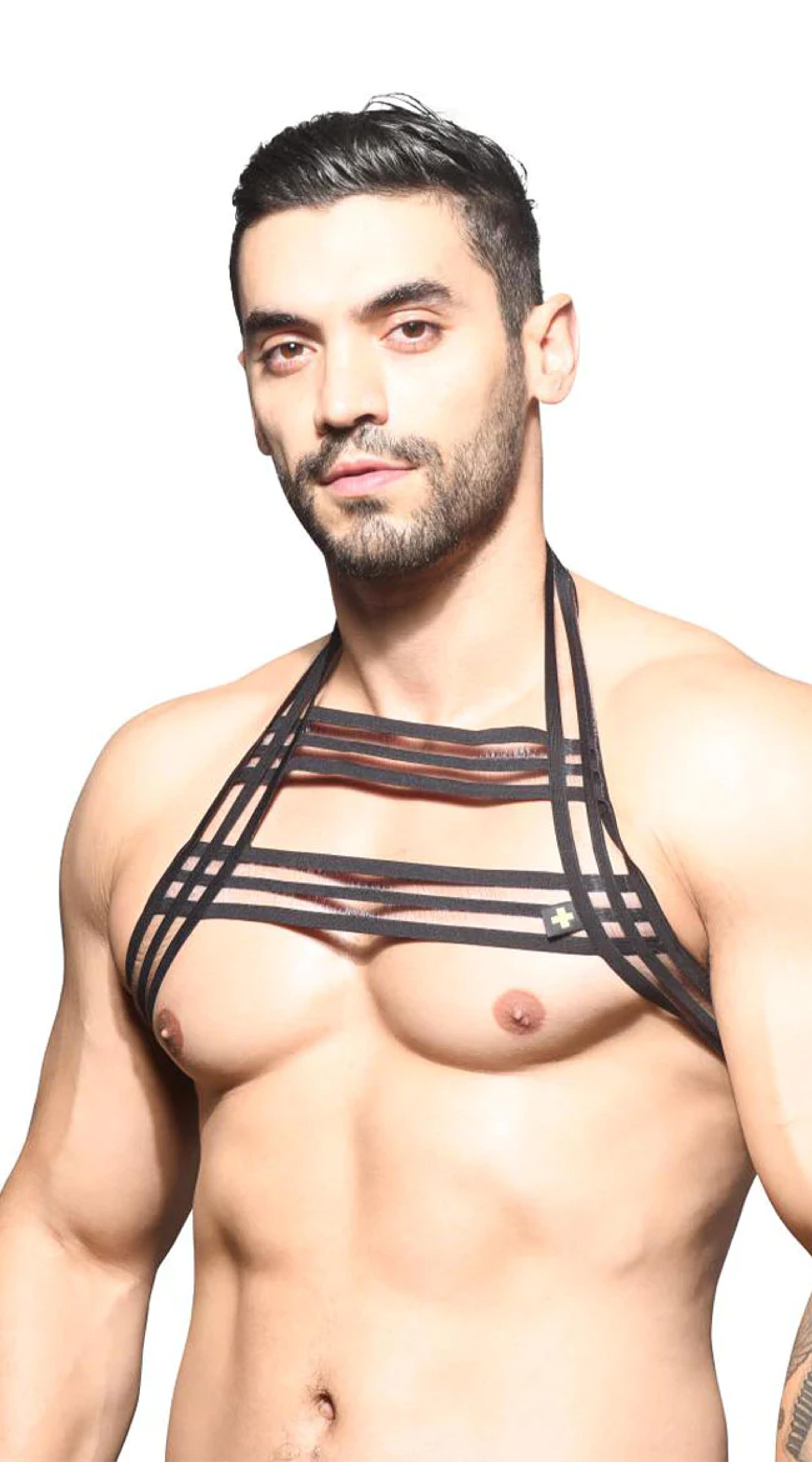 Men's Strappy Sexy Harness, Men's Ultra Sexy Harness - Yandy.com