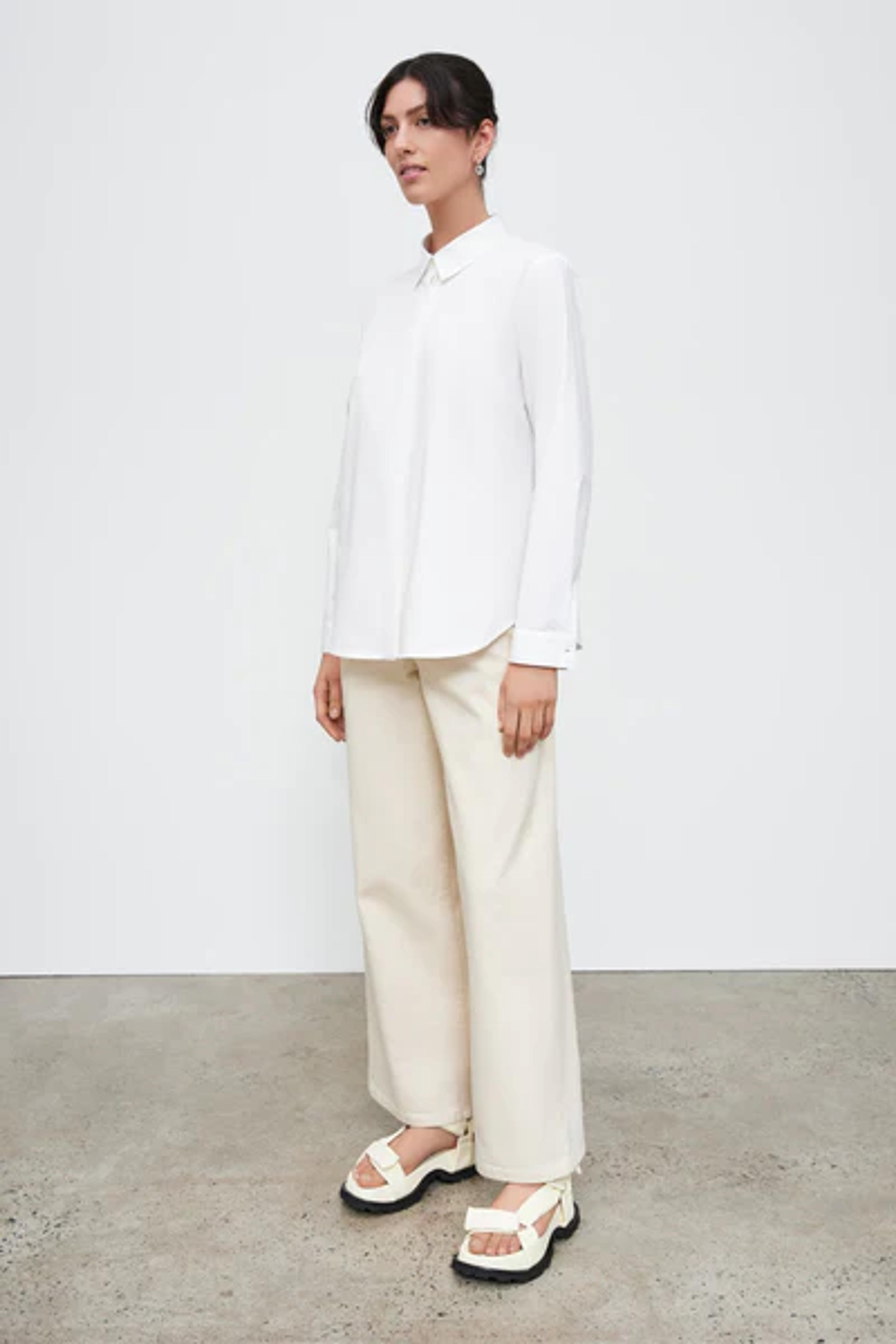 Shop Everyday Shirt - White | Kowtow Clothing – Kowtow United States