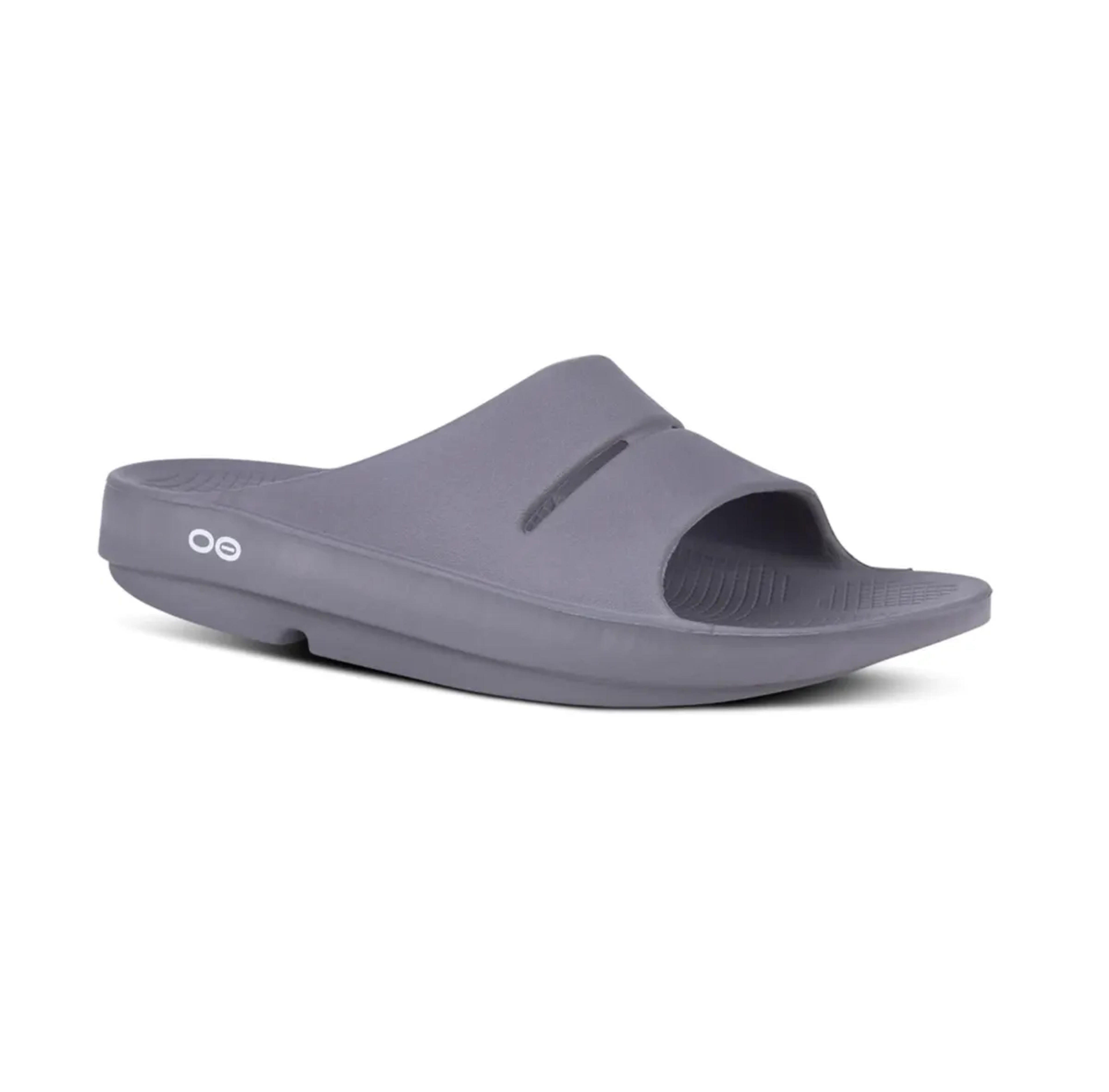 Men's OOahh Slide Sandal - Moroccan Blue – OOFOS