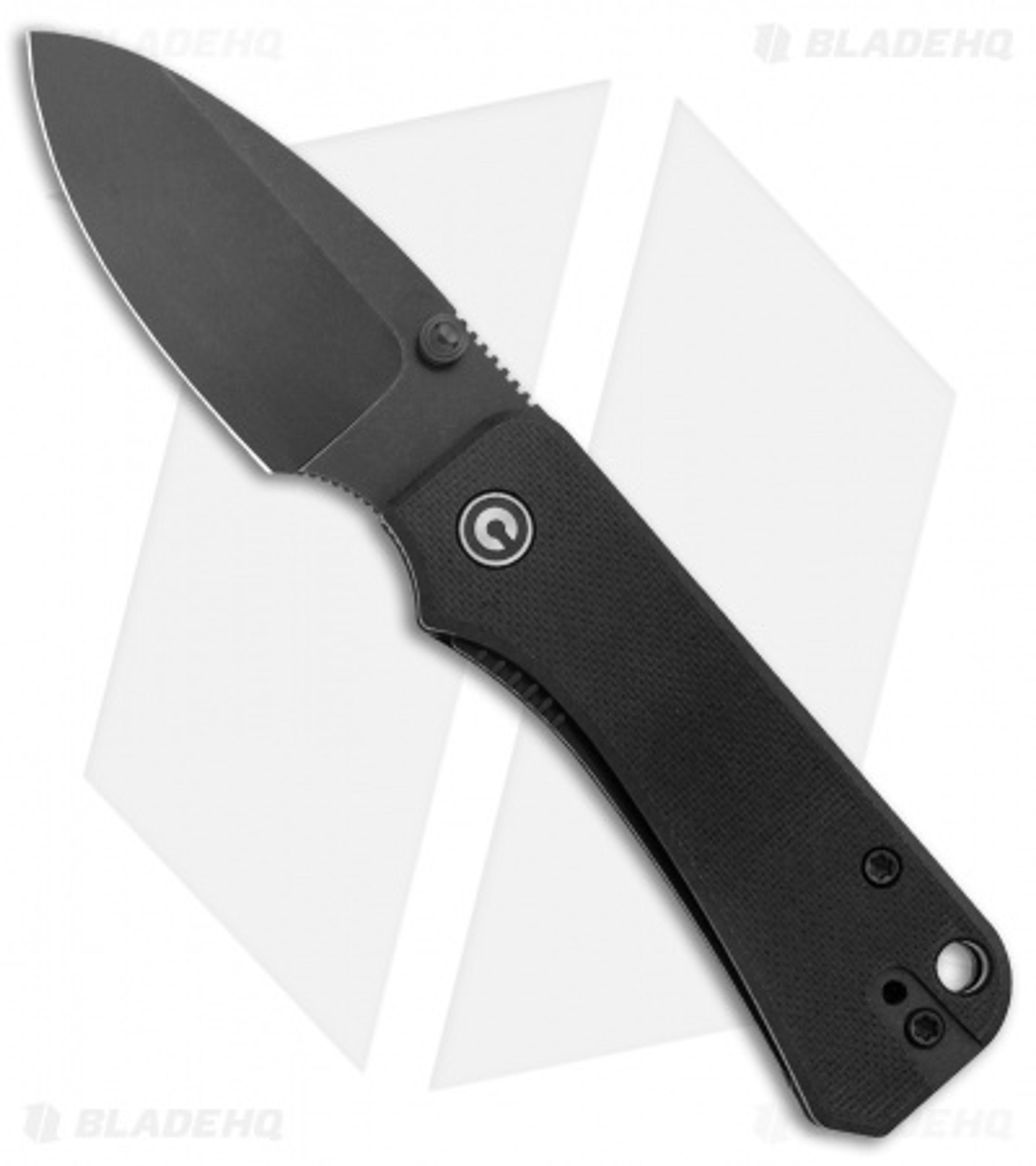 CIVIVI Baby Banter Liner Lock Knife | Black G-10 + Black SW - Blade HQ