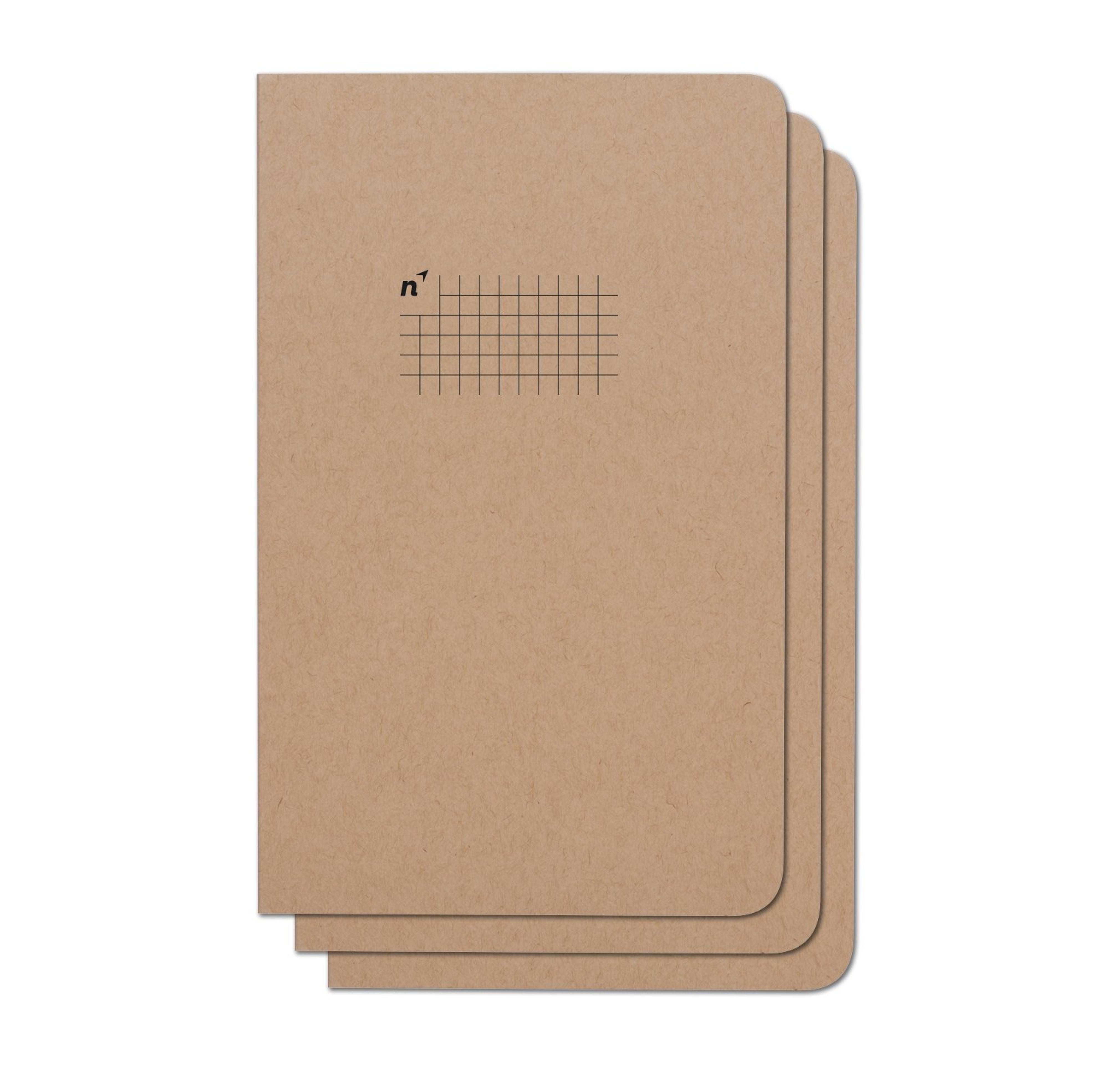 Northbooks Ruled 5x8 Notebook 3-Pack, Made in USA