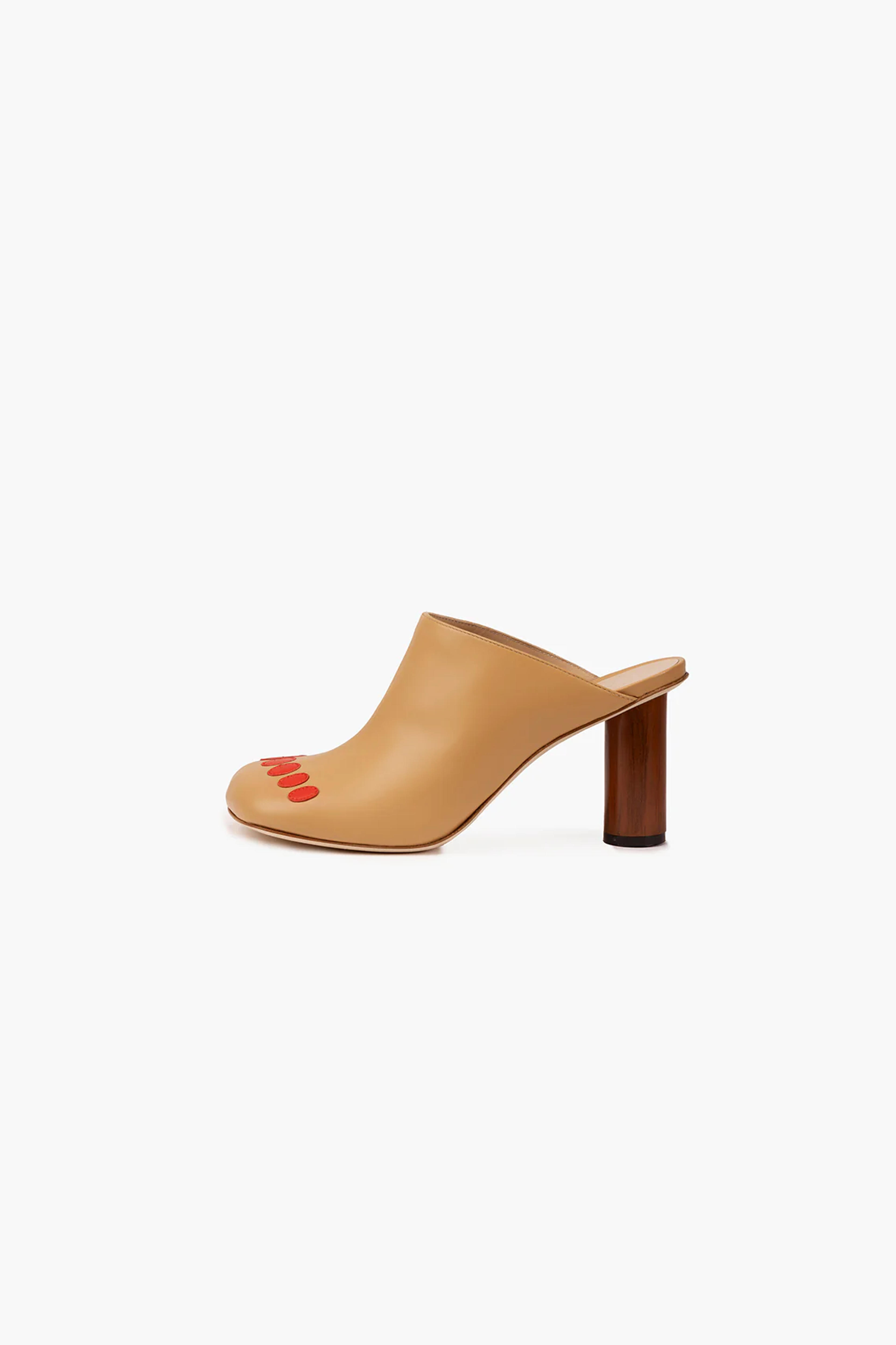 Ariana Pedicure Mule 3D Toe Beige