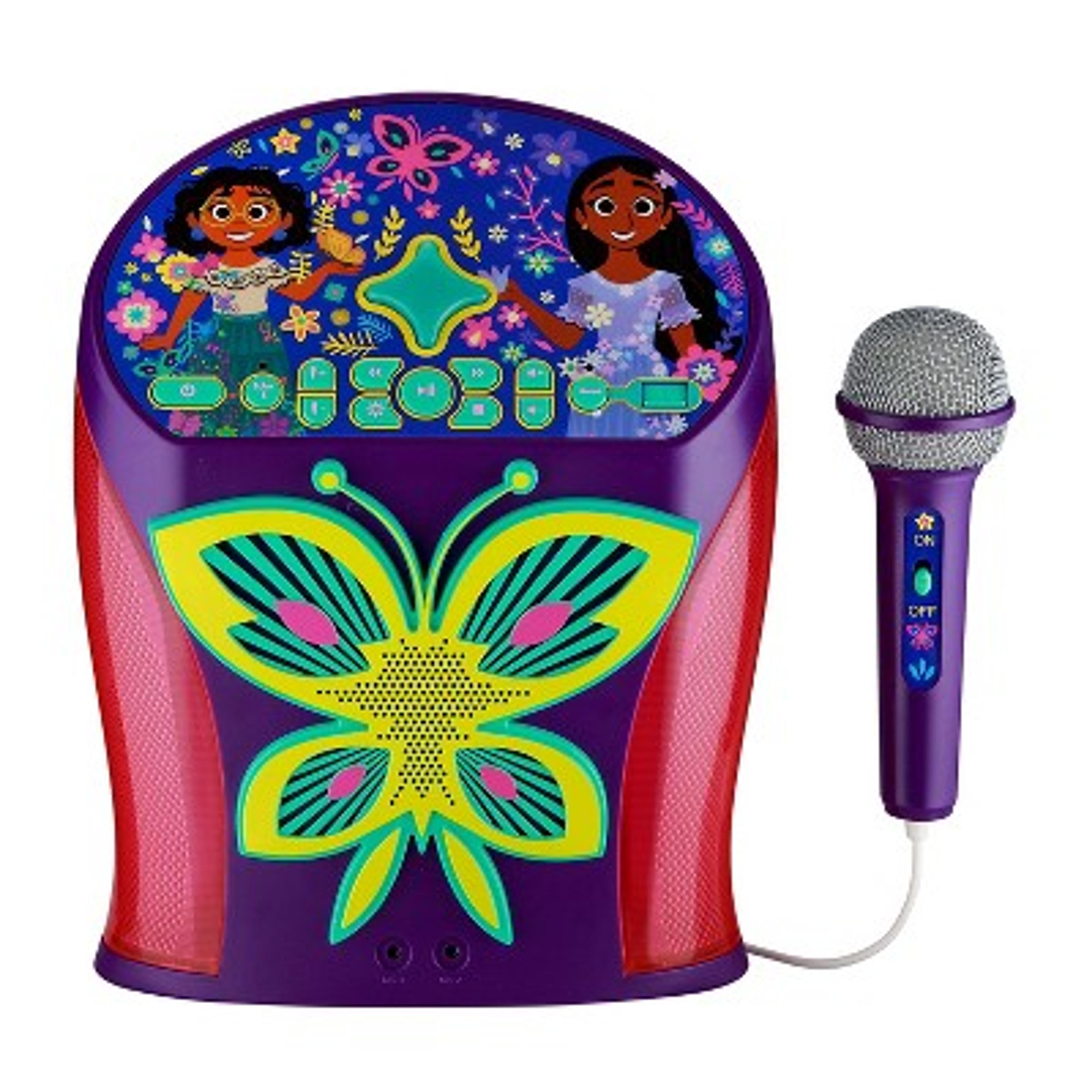 Disney Encanto Ihome Ez Link Bluetooth Karaoke Machine : Target