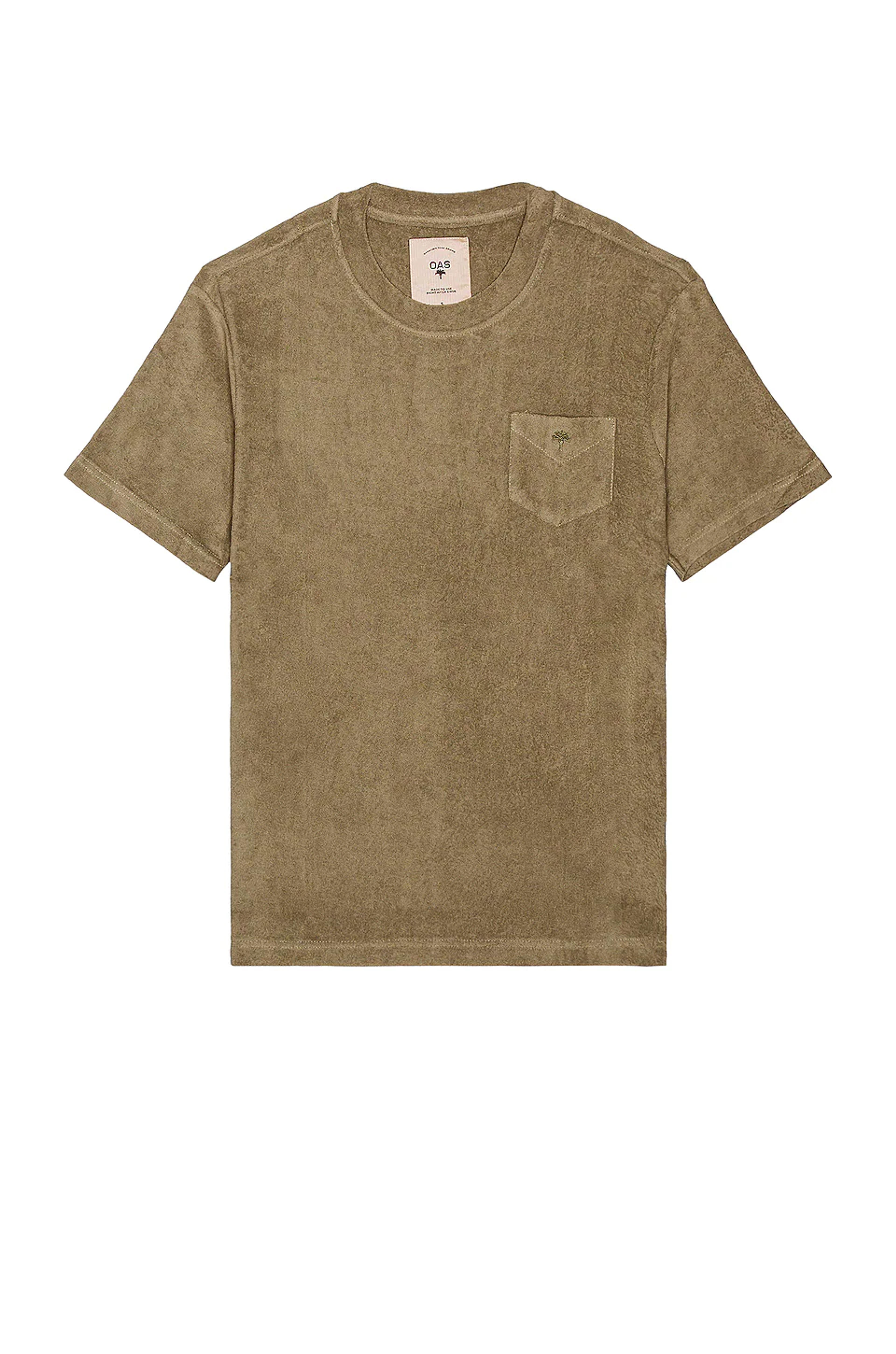 OAS Terry Tee in Khaki | REVOLVE