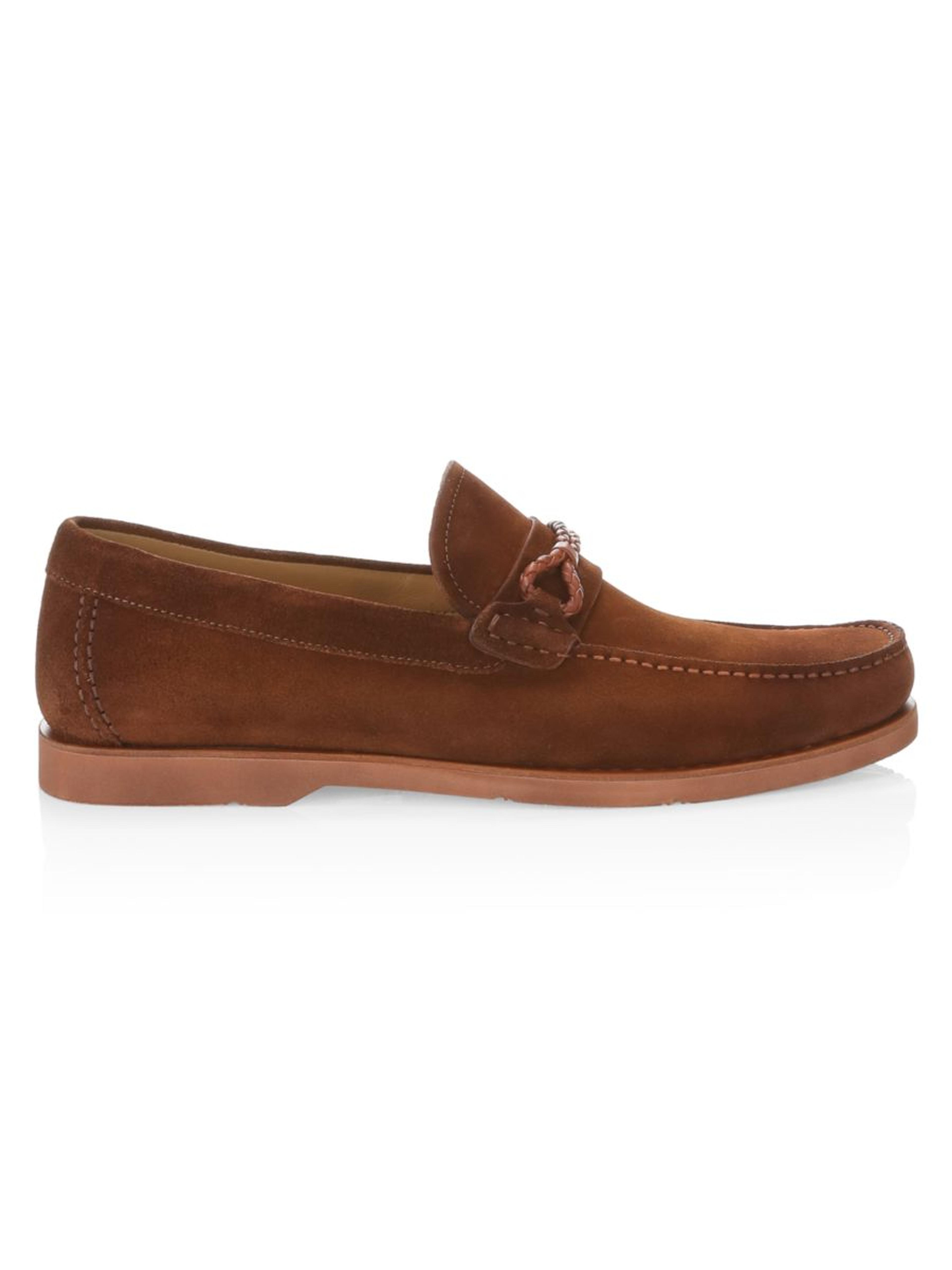 Saks Fifth Avenue COLLECTION Suede Boat Shoes