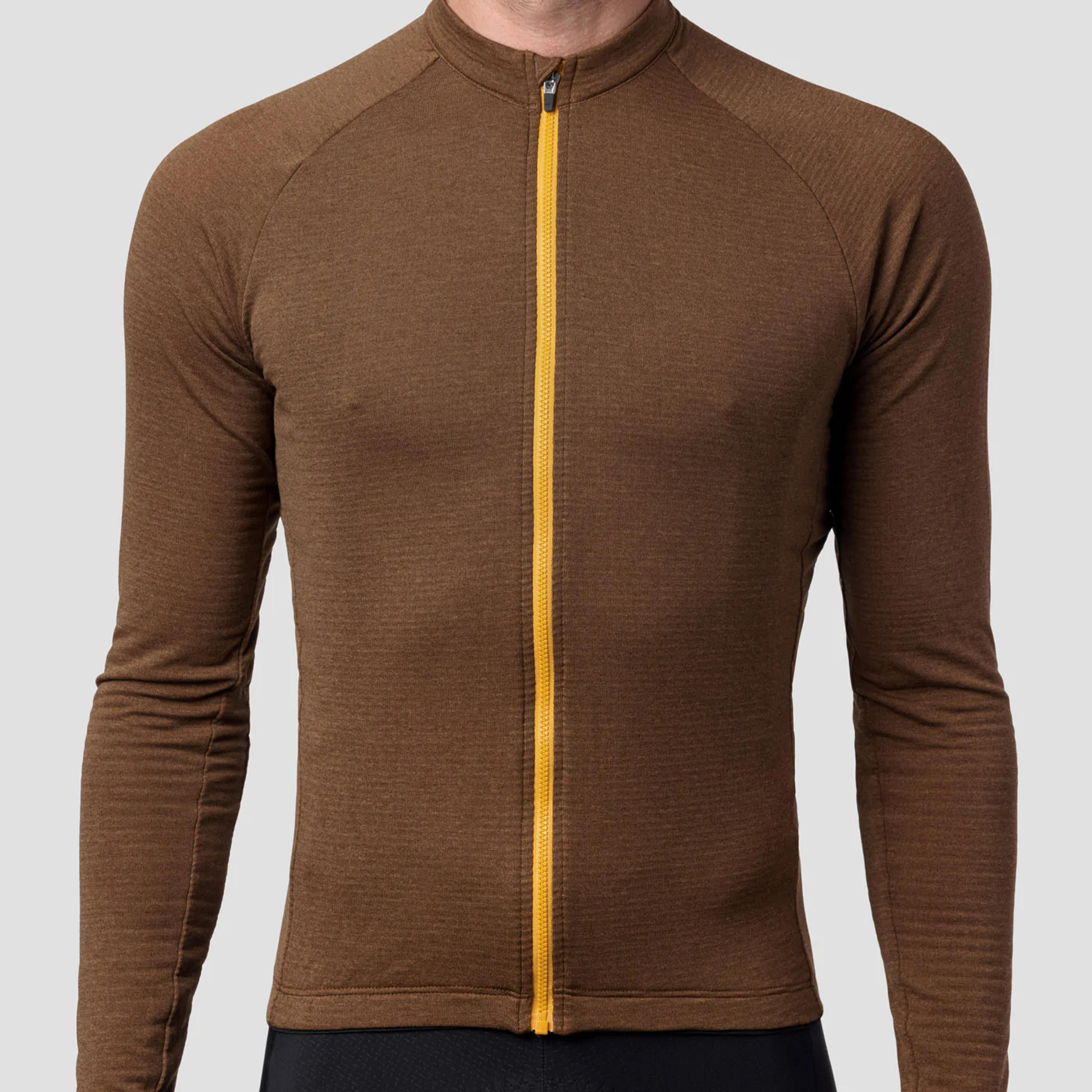 Men's Micro Grid Long Sleeve Jersey - Espresso – Ornot Online Store