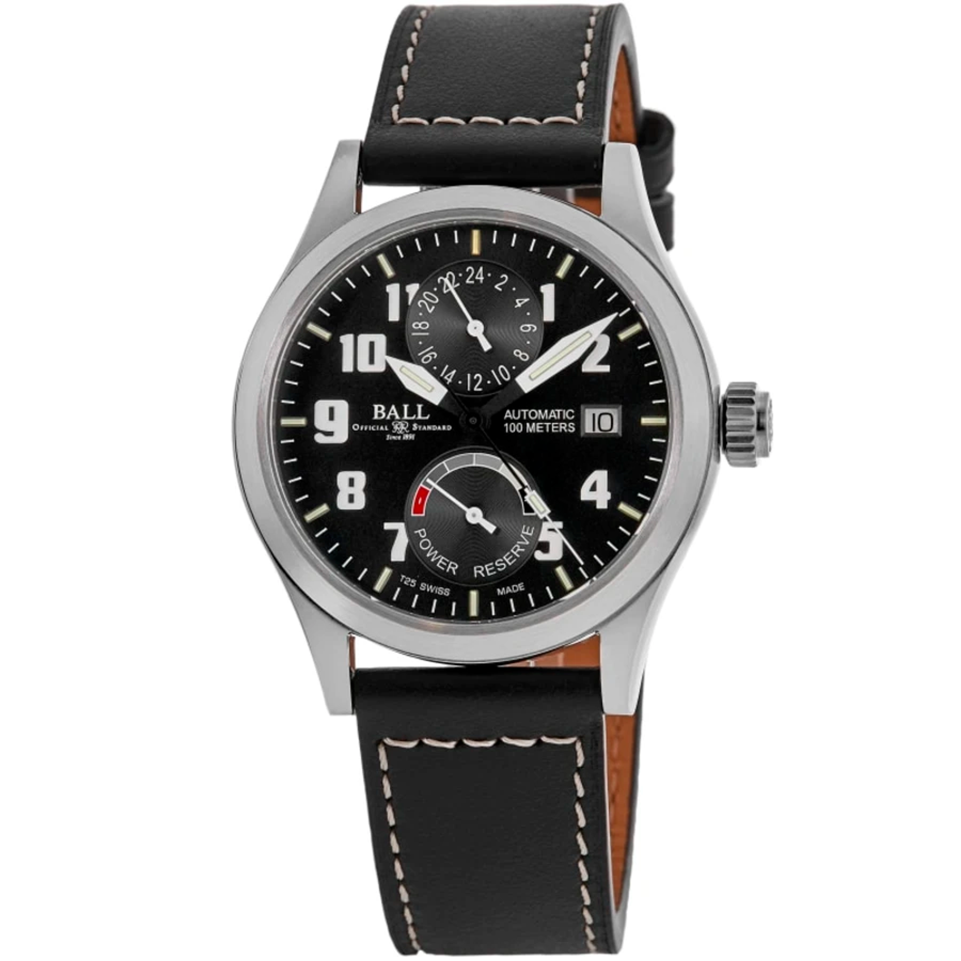 Ball Engineer Master II Voyager Limited Edition GMT Black Dial Men's Watch GM2126C-LJ-BK