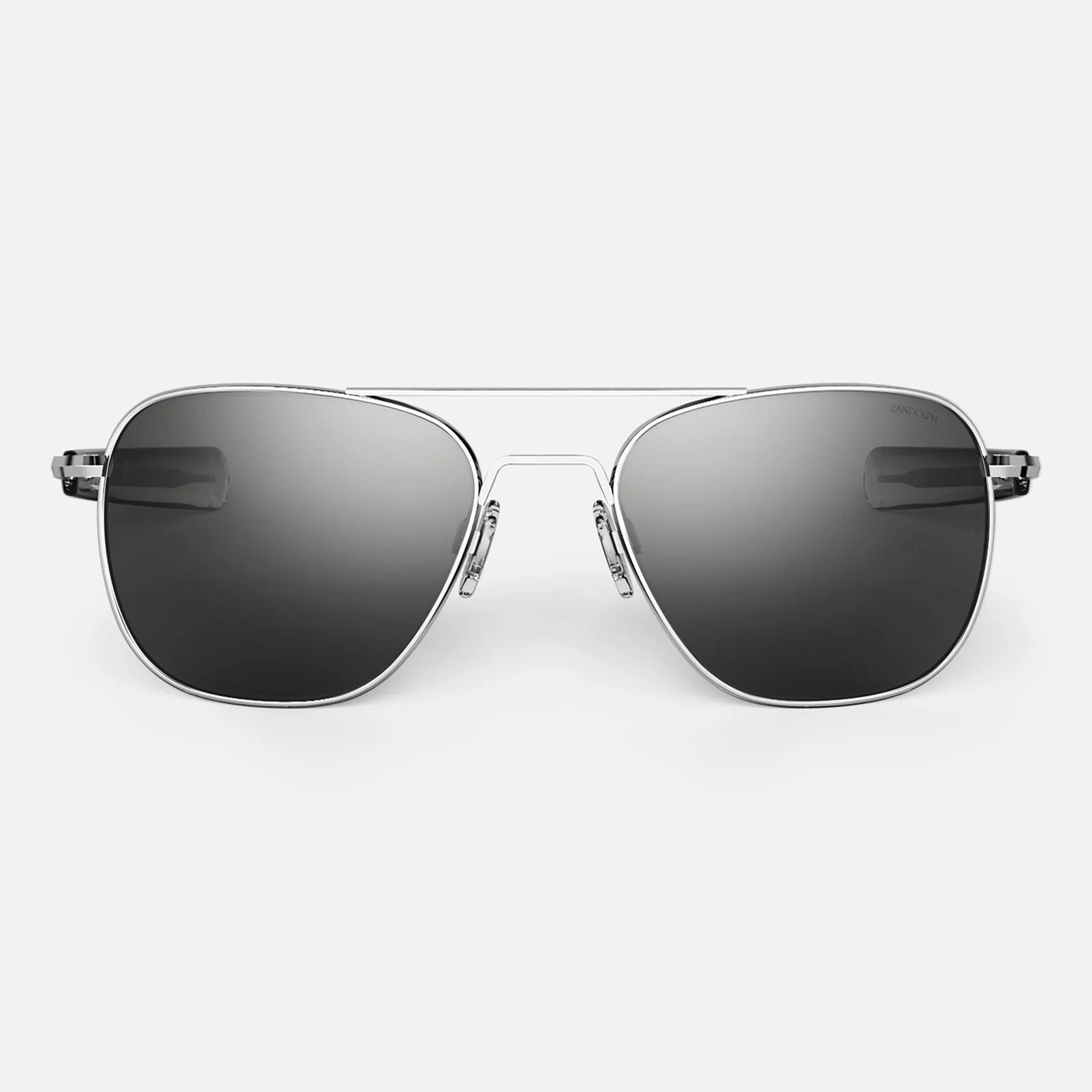 Aviator - Bright Chrome Sunglasses | Randolph USA