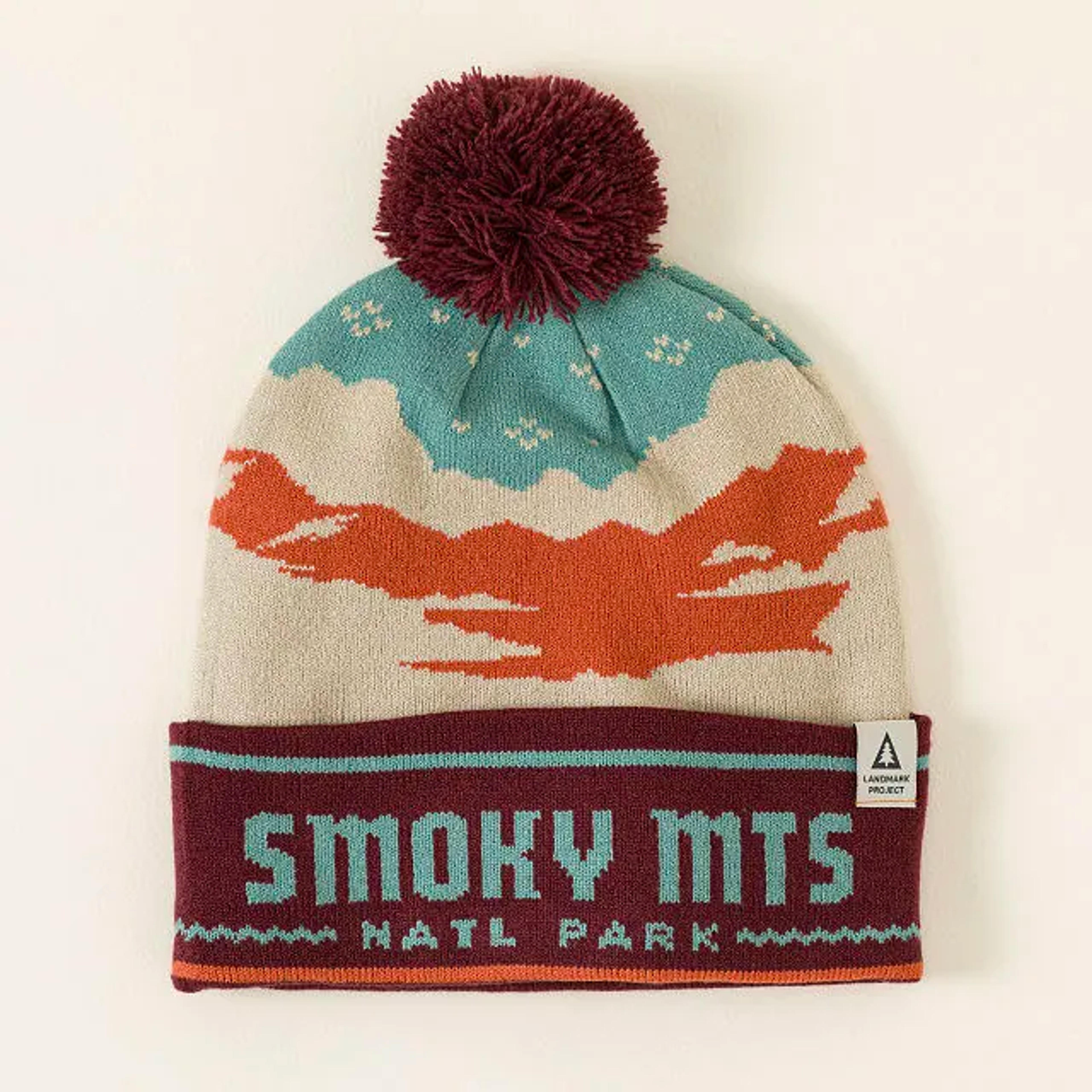 National Park Pom Beanie | Nature | Uncommon Goods