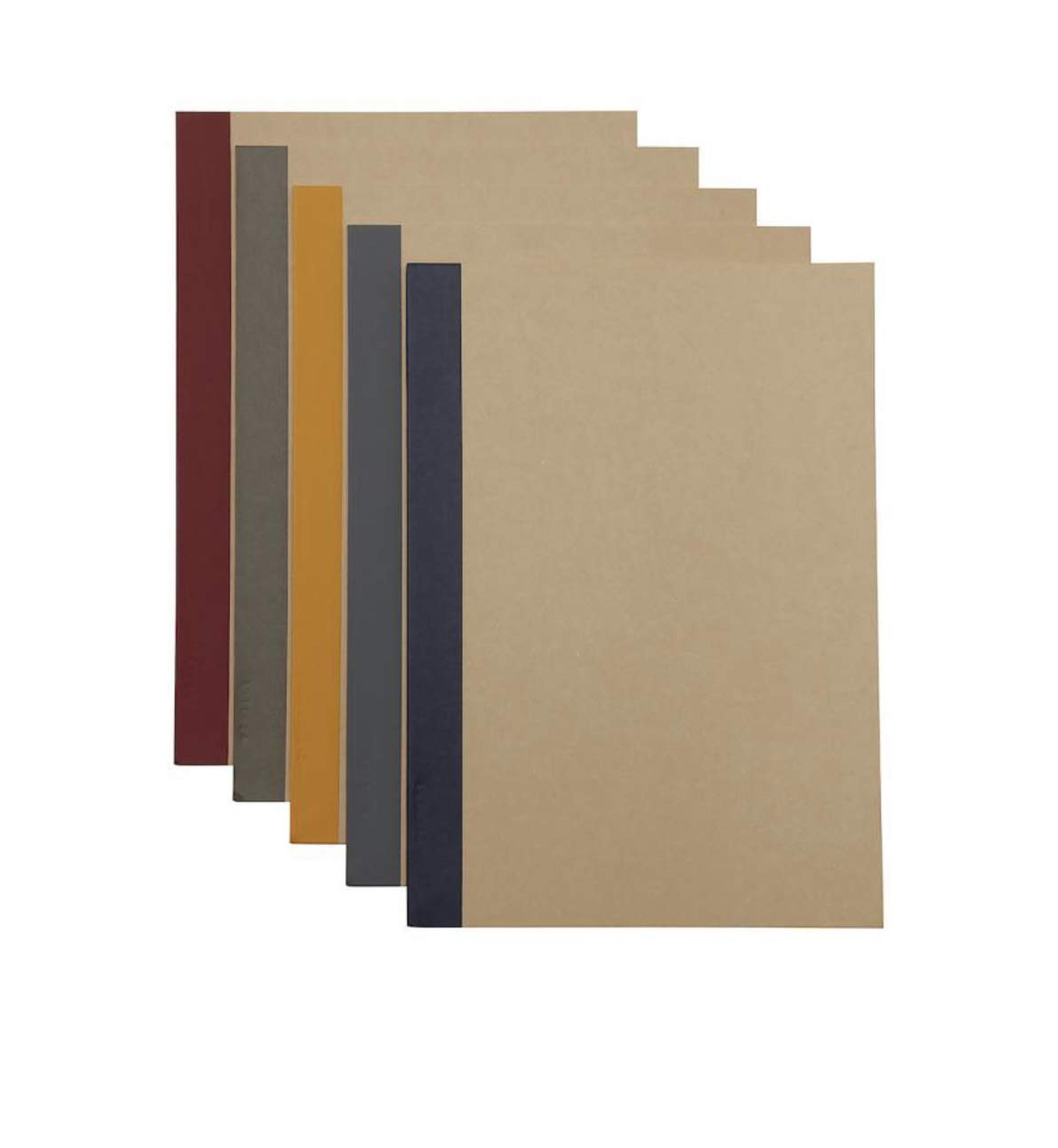 Muji Notebook B5 6mm Rule 30 Sheets, Pack of 5