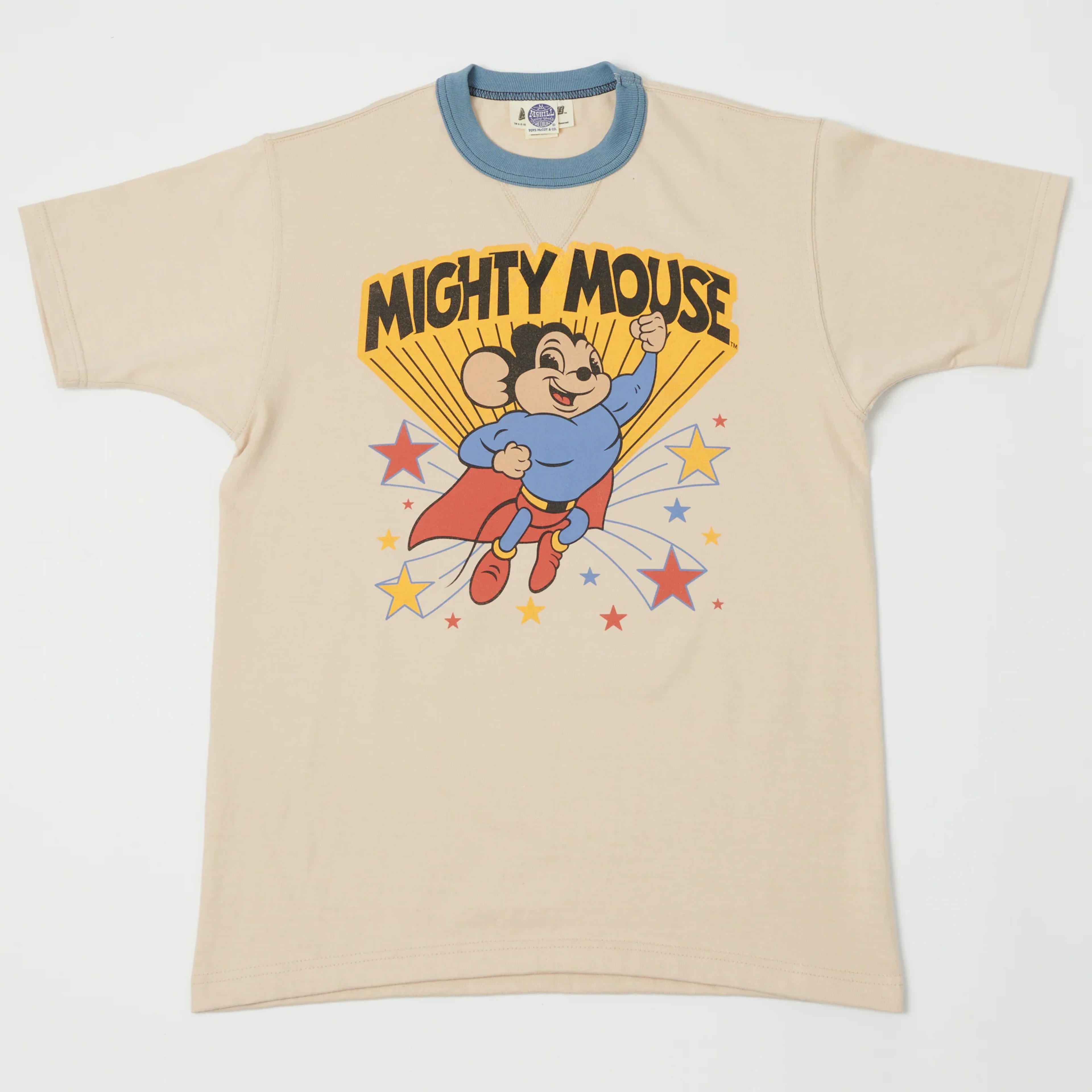 TOYS McCOY TMC2207 'Mightiest M' Mighty Mouse Tee - Beige | SON OF A STAG