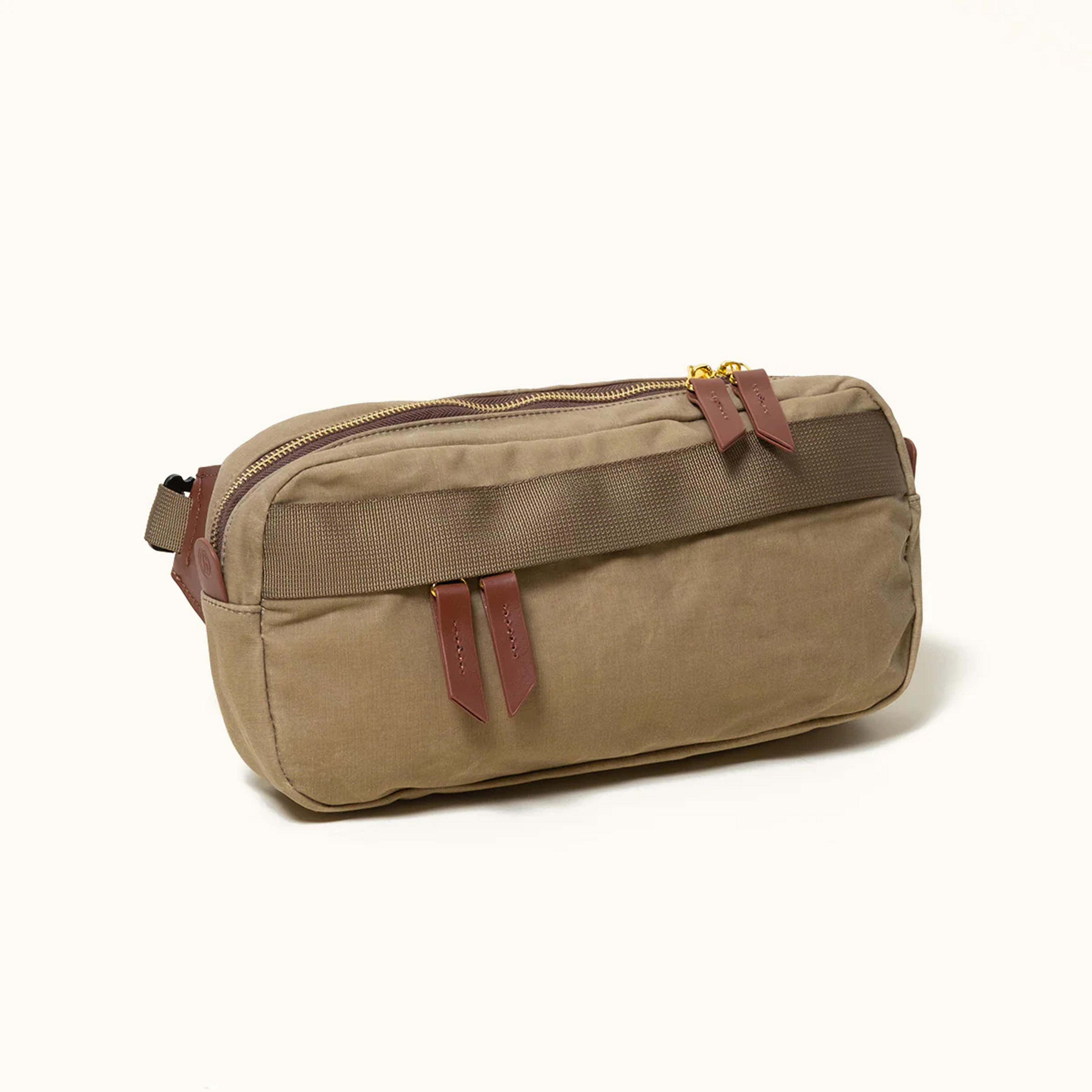 Canyon Crossbody Pack - Utility Tan (Waxed Canvas)