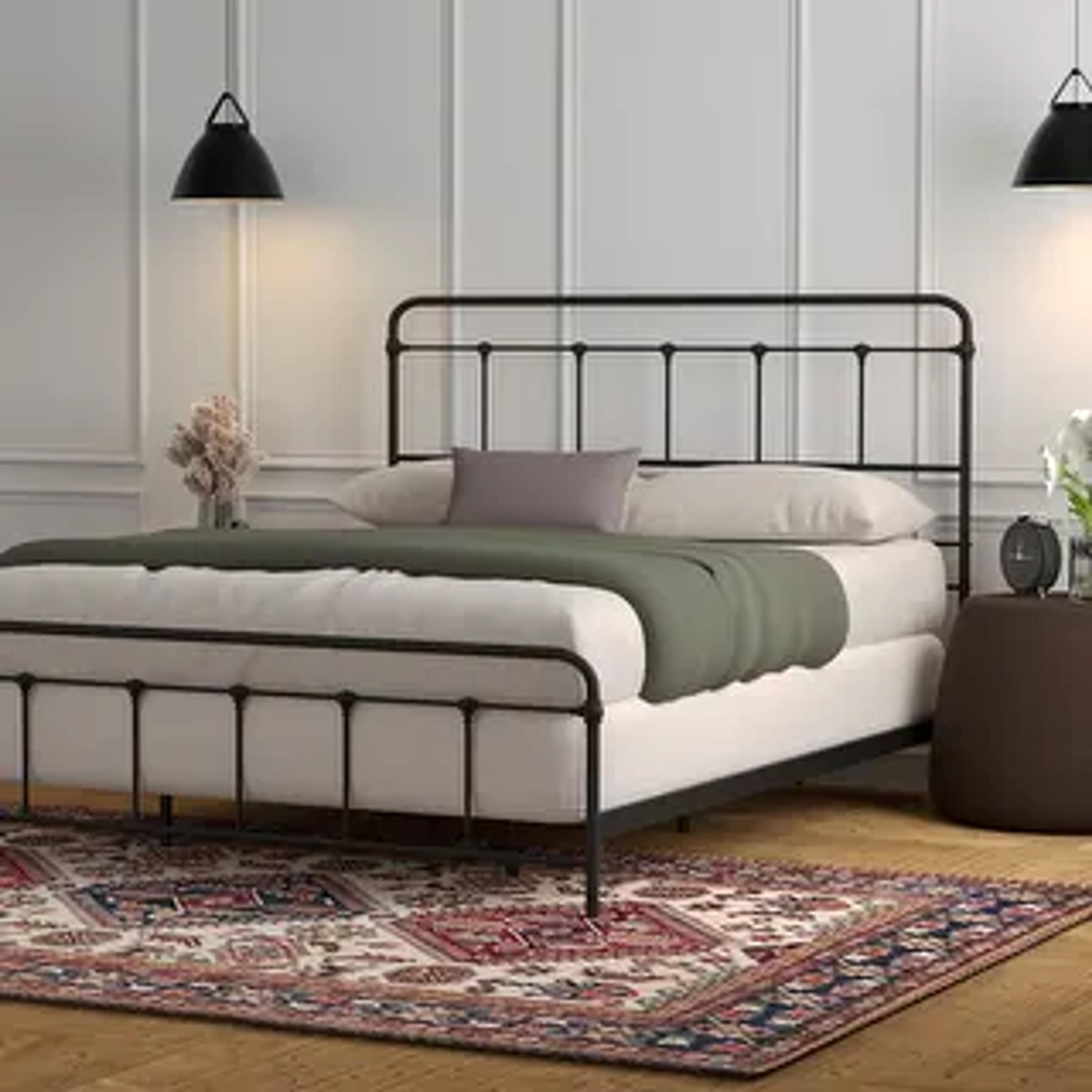 Kotter Home Modern Industrial Cordova Metal Bed Frame - Bed Bath & Beyond - 28076255