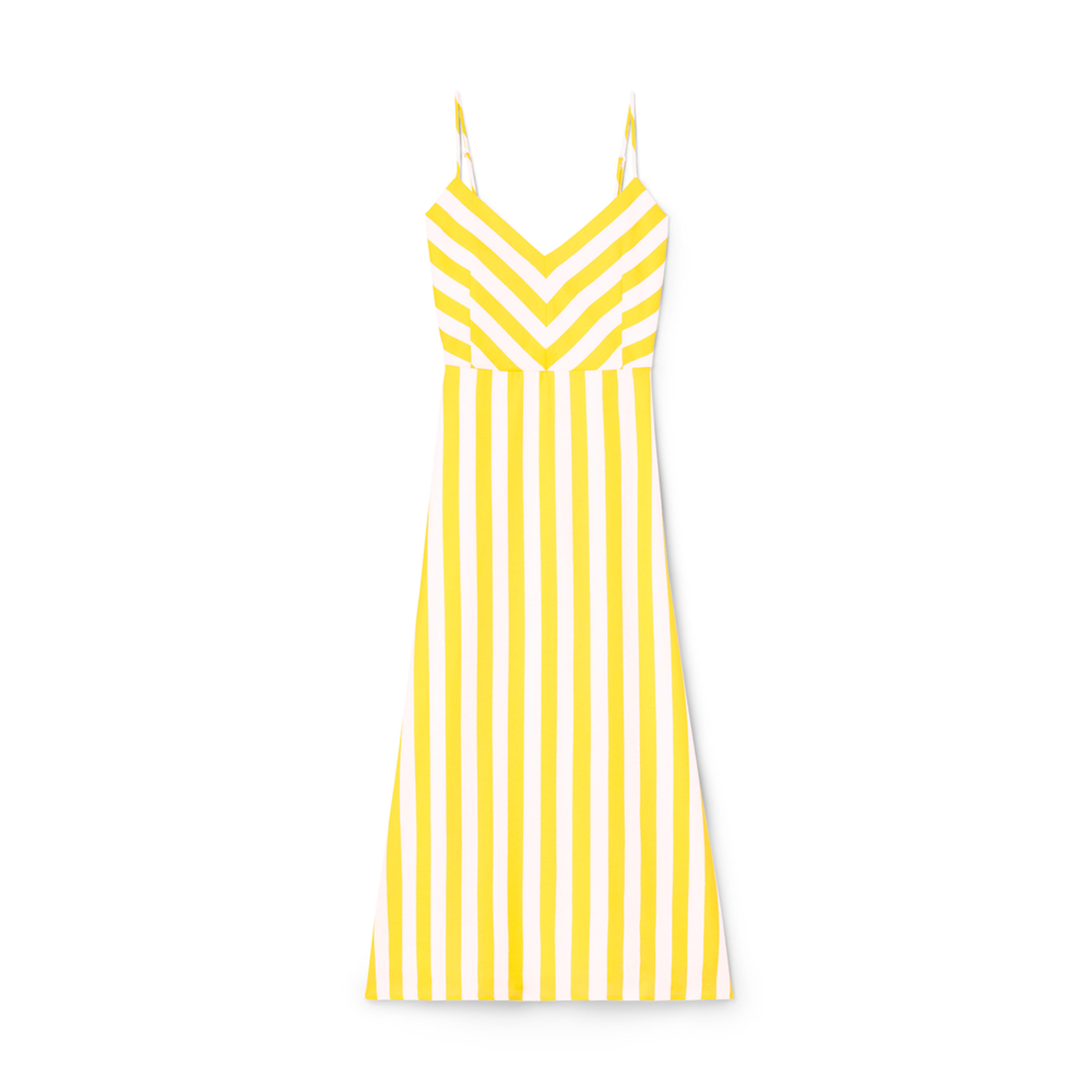 Kemp Striped Skinny-Strap Dress | goop