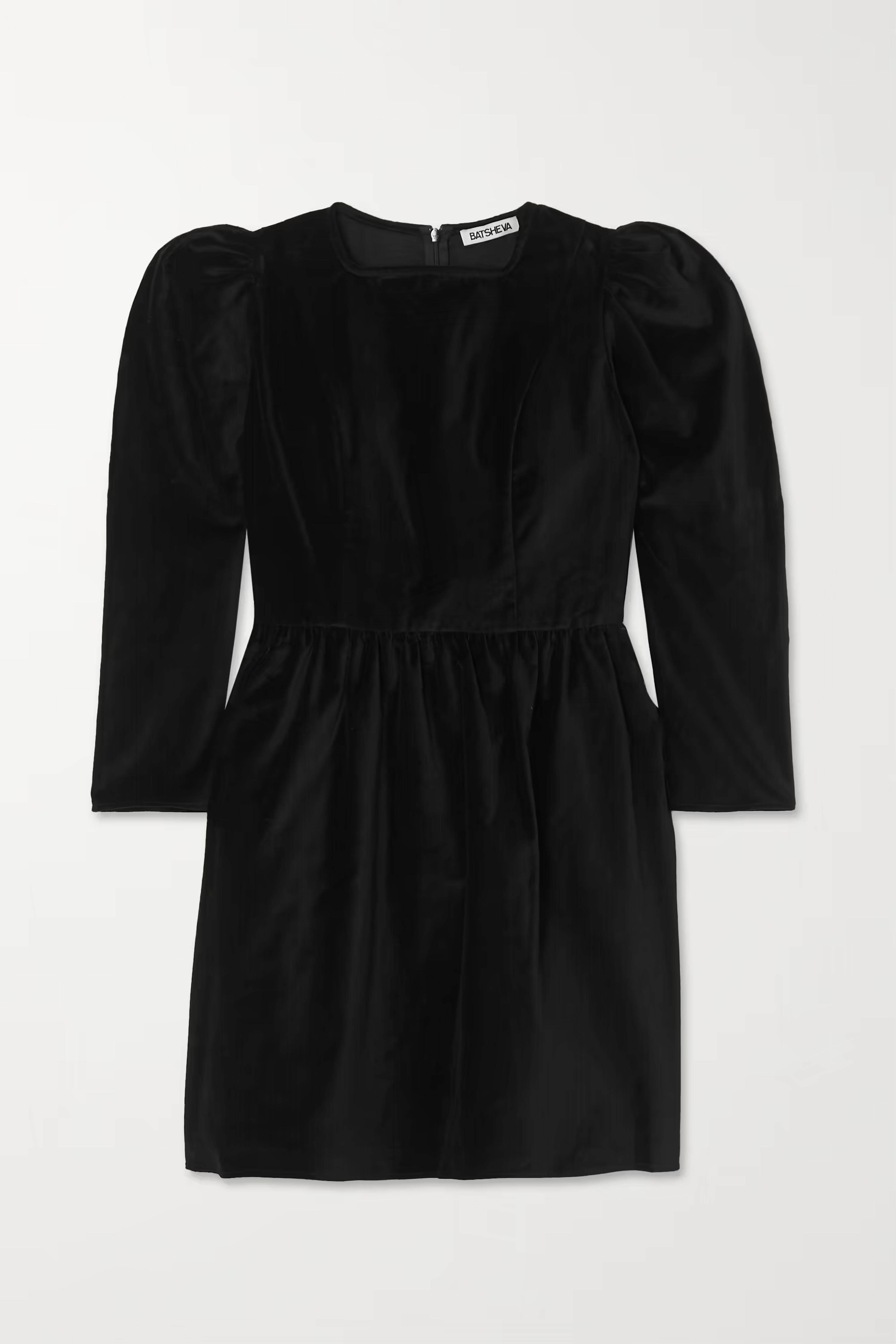 BATSHEVA Velvet mini dress | NET-A-PORTER