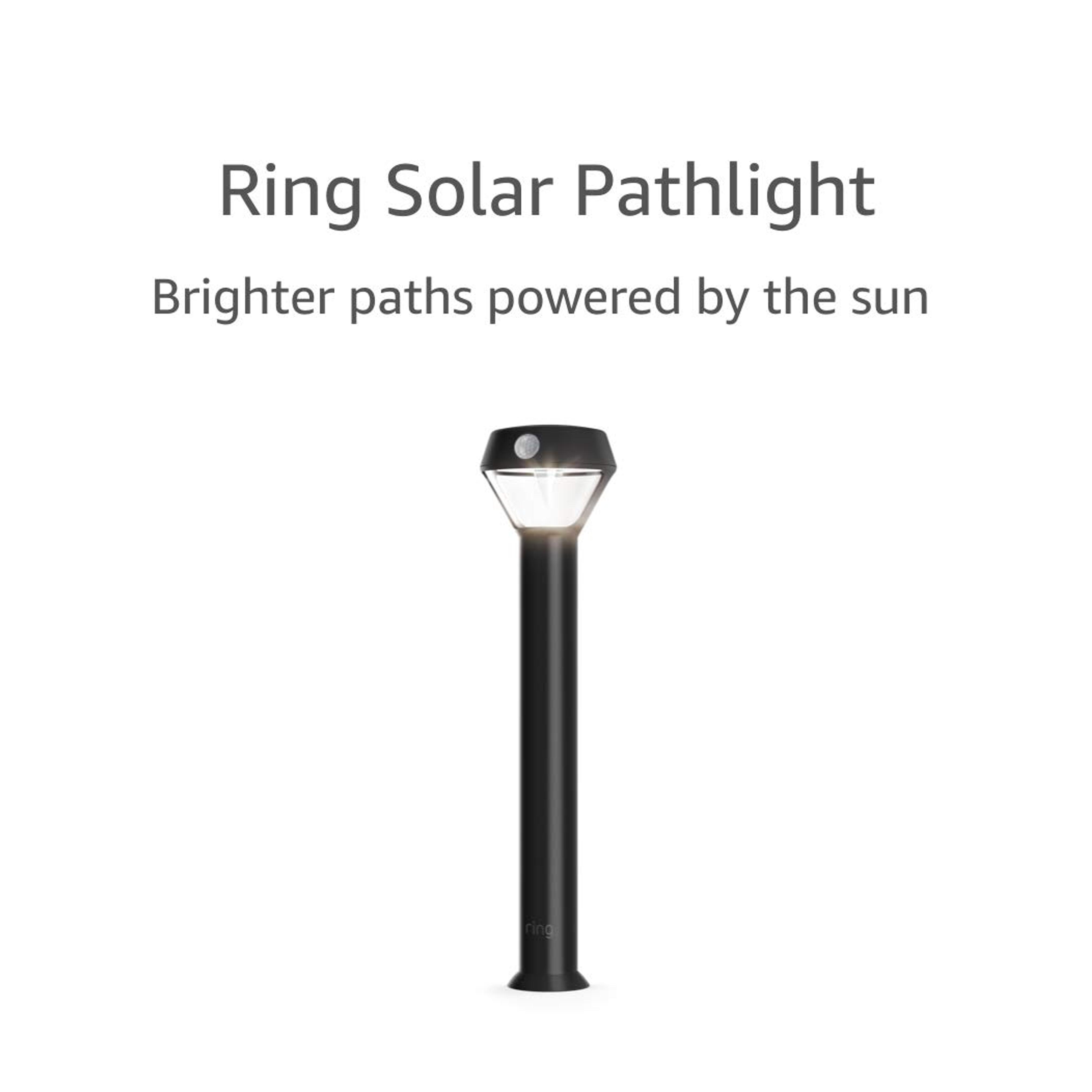 Ring Solar Pathlight -- Outdoor Motion-Sensor Security Light