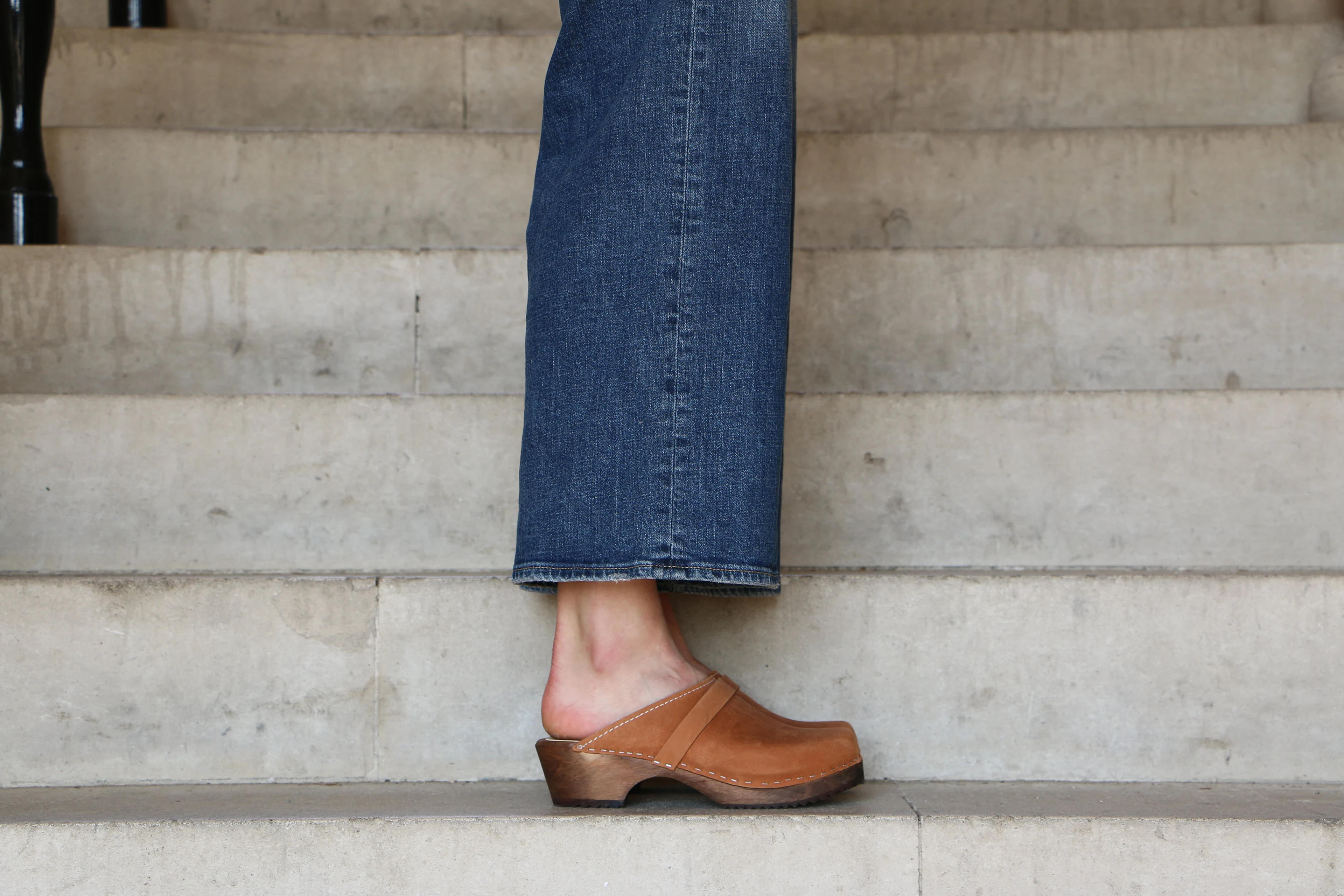 Swedish Clogs Sweden Classic Brown Oiled Nubuck Leather by - Etsy