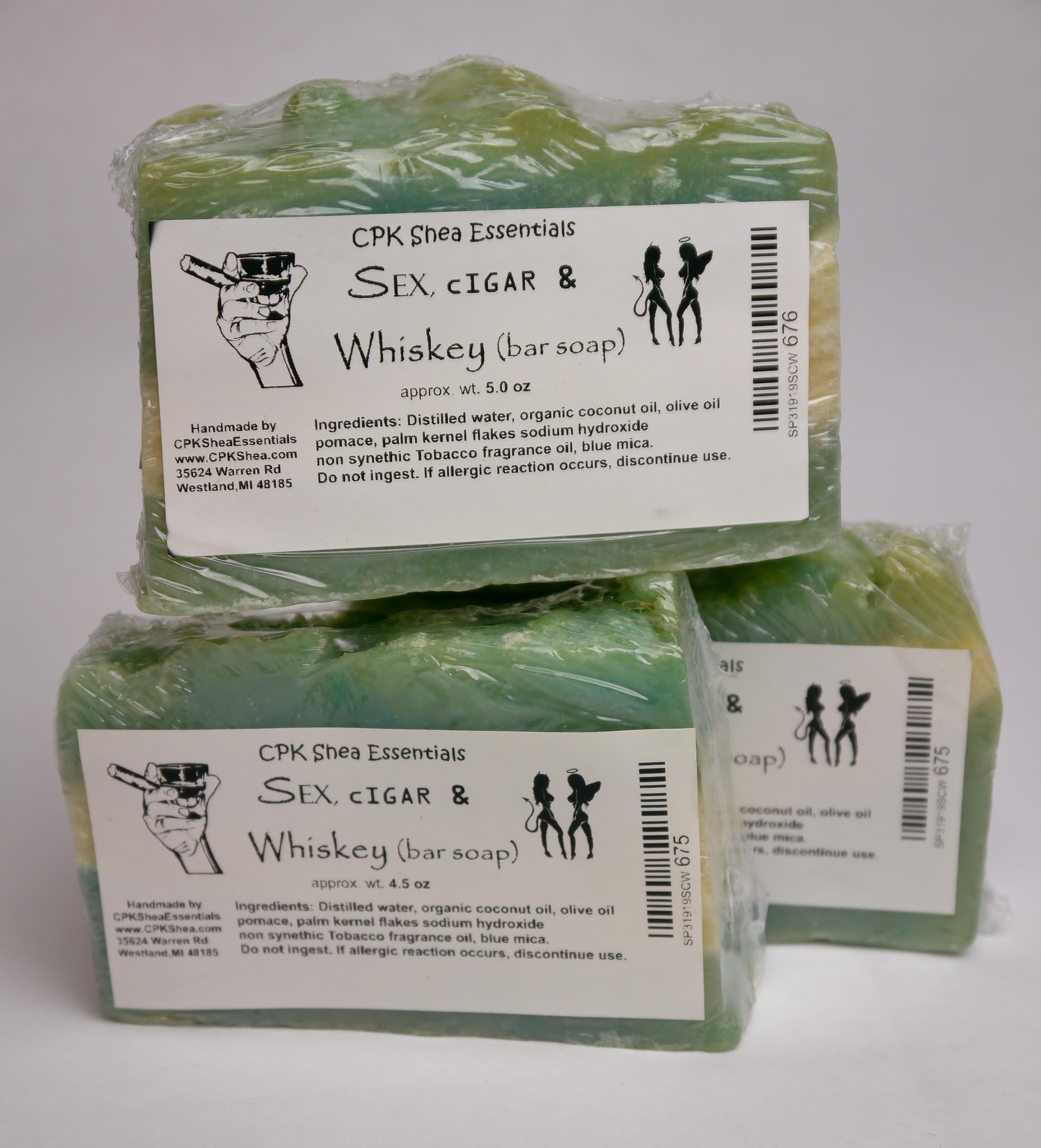 Sex, Cigar & Whisky Soap