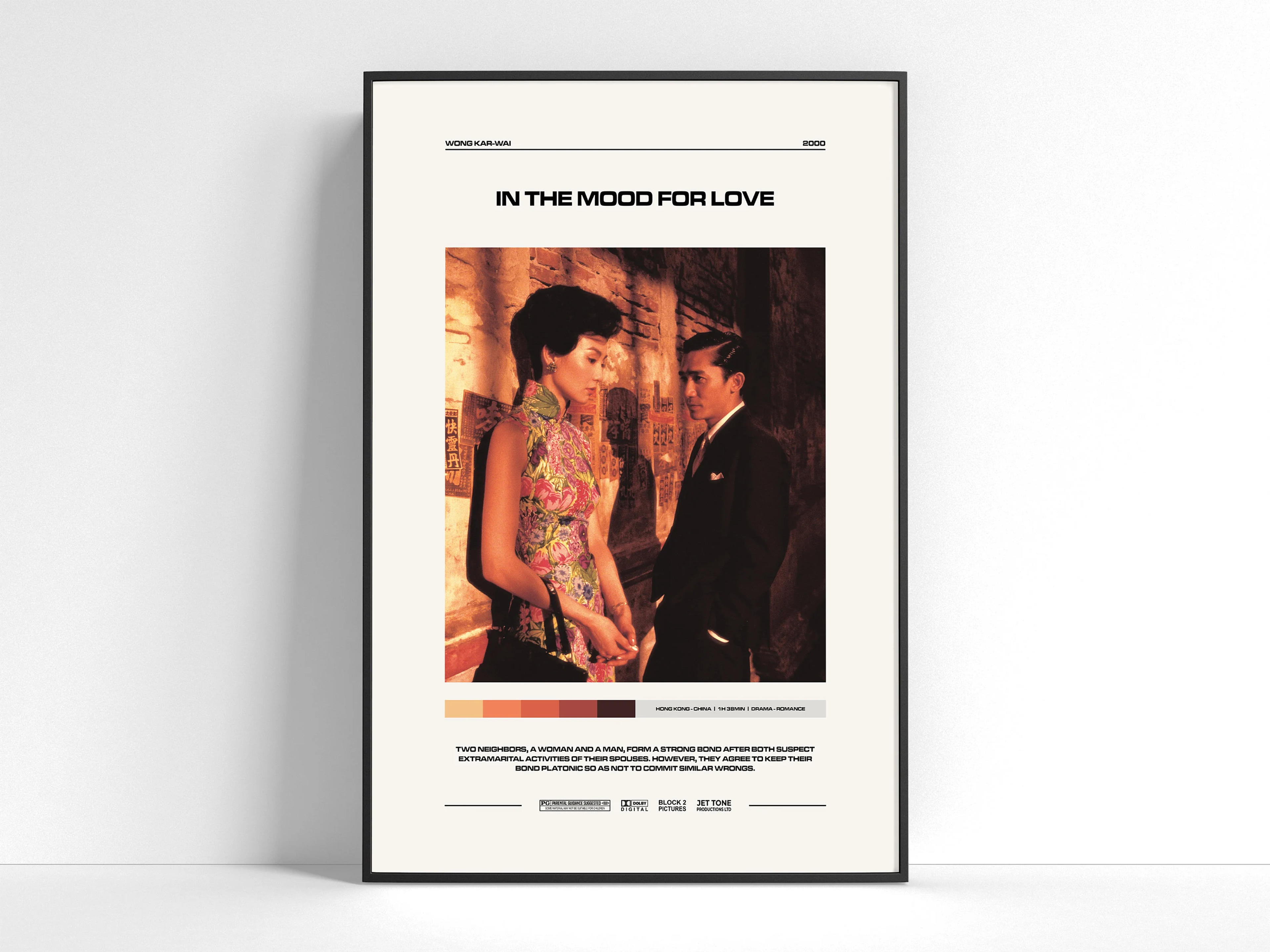 In the Mood for Love  Wong Kar-wai  Minimalist Movie Poster