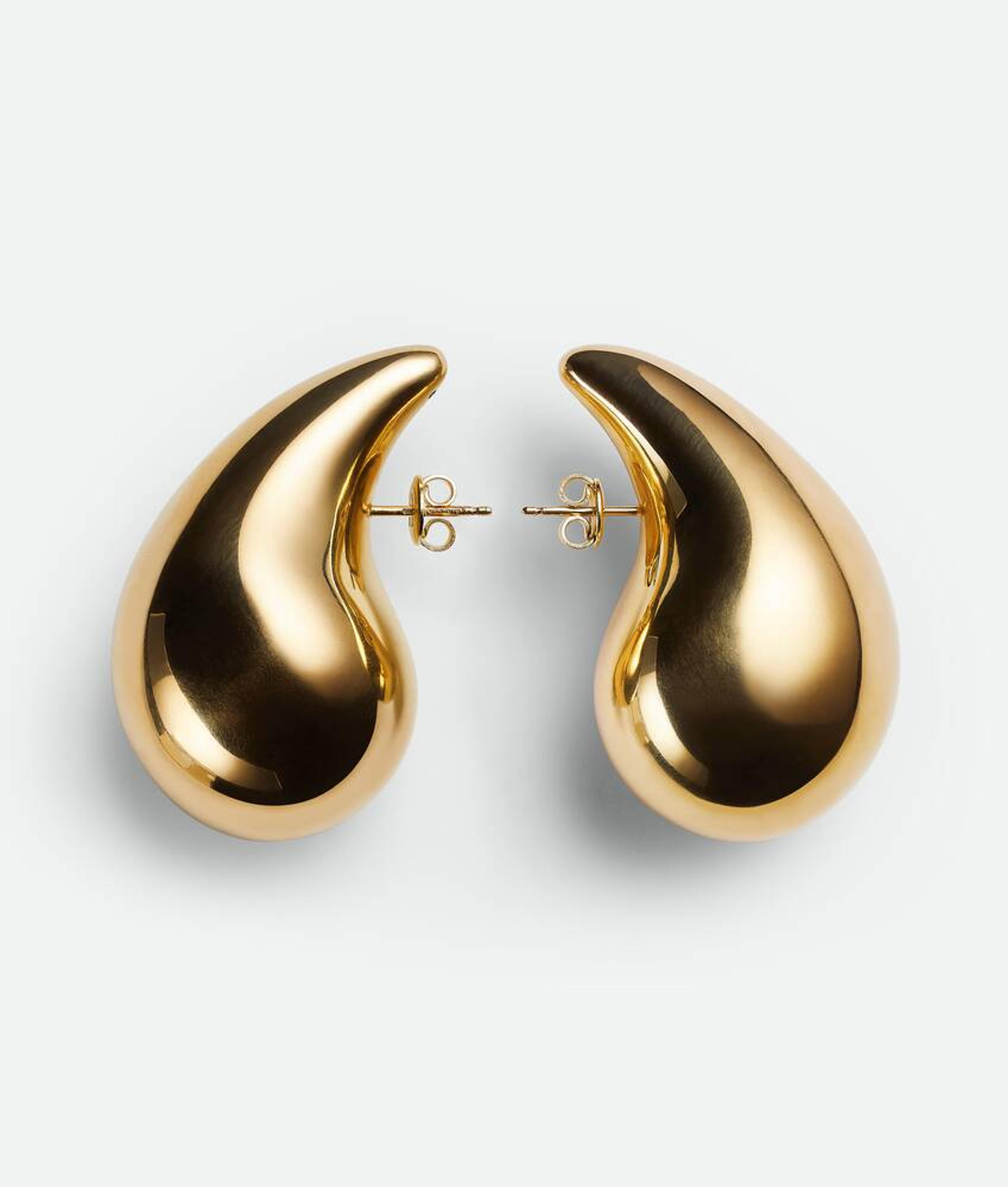 Bottega Veneta® Women's Drop Earrings in Yellow Gold. Shop online now.