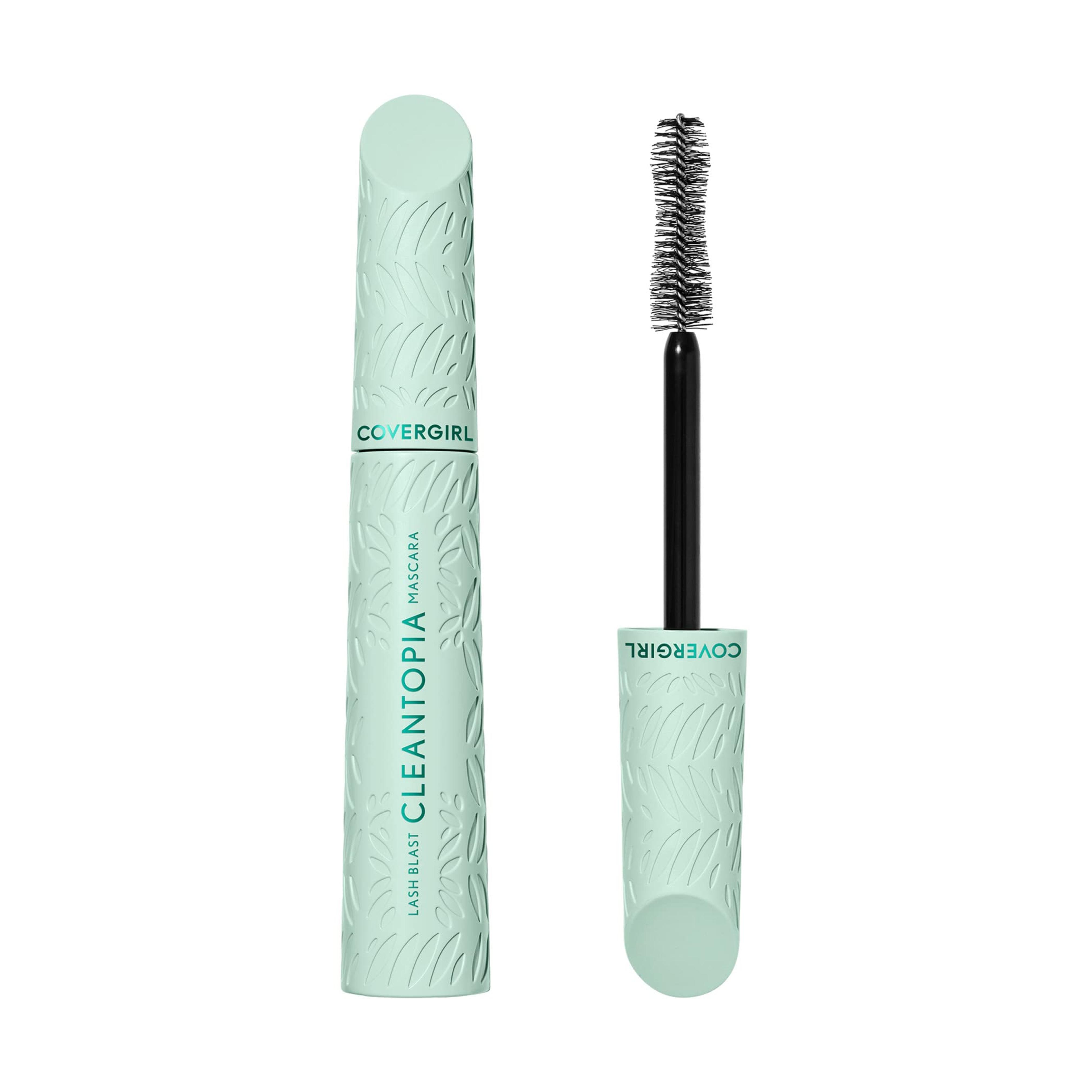 Covergirl Lash Blast Cleantopia Mascara, Volumizing, Smudge-Proof, Vegan Formula, Brown 815, 0.32oz