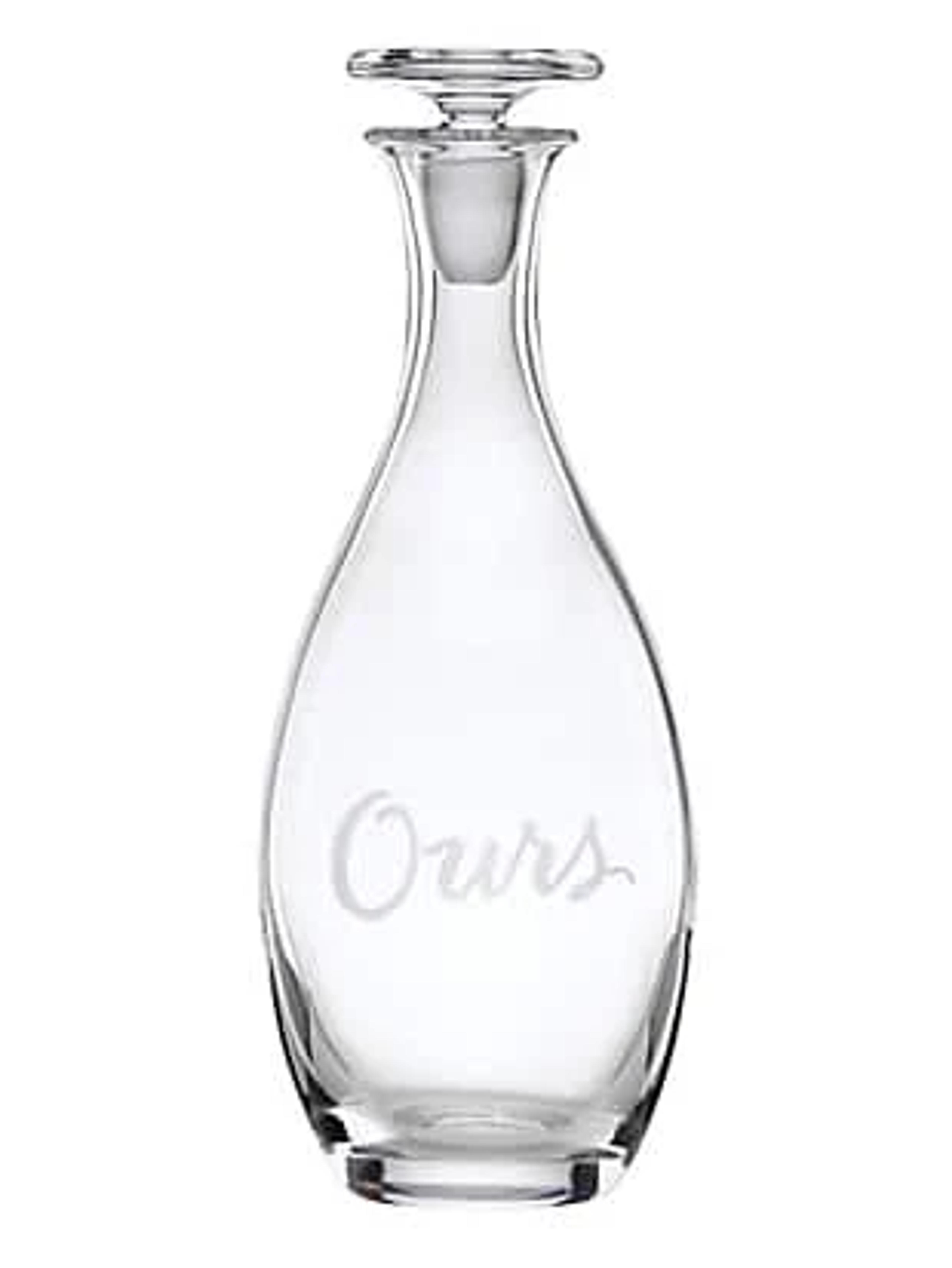 two of a kind ours decanter | Kate Spade New York