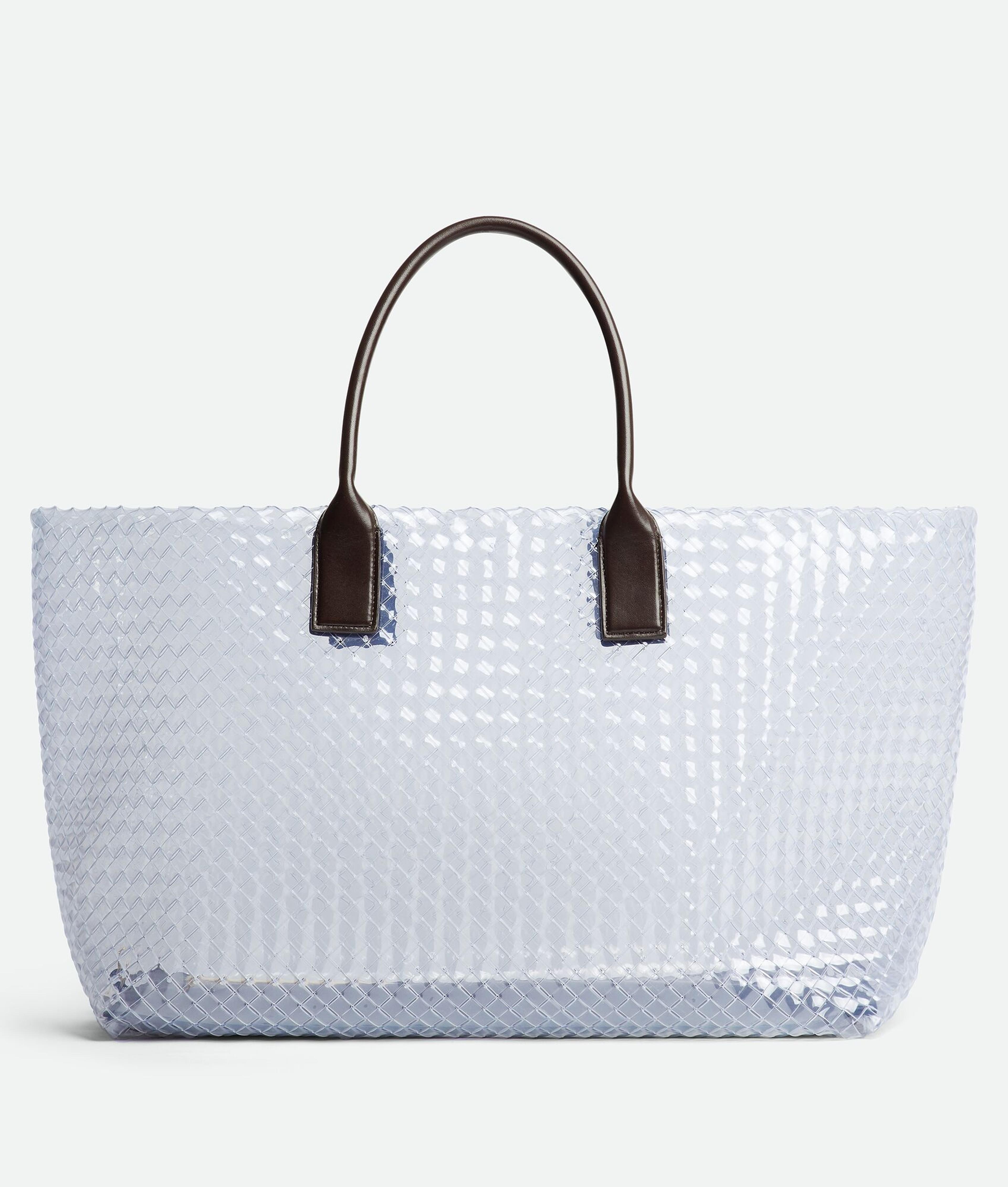 Bottega Veneta® Women's Large Cabat in Transparent / Fondant. Shop online now.