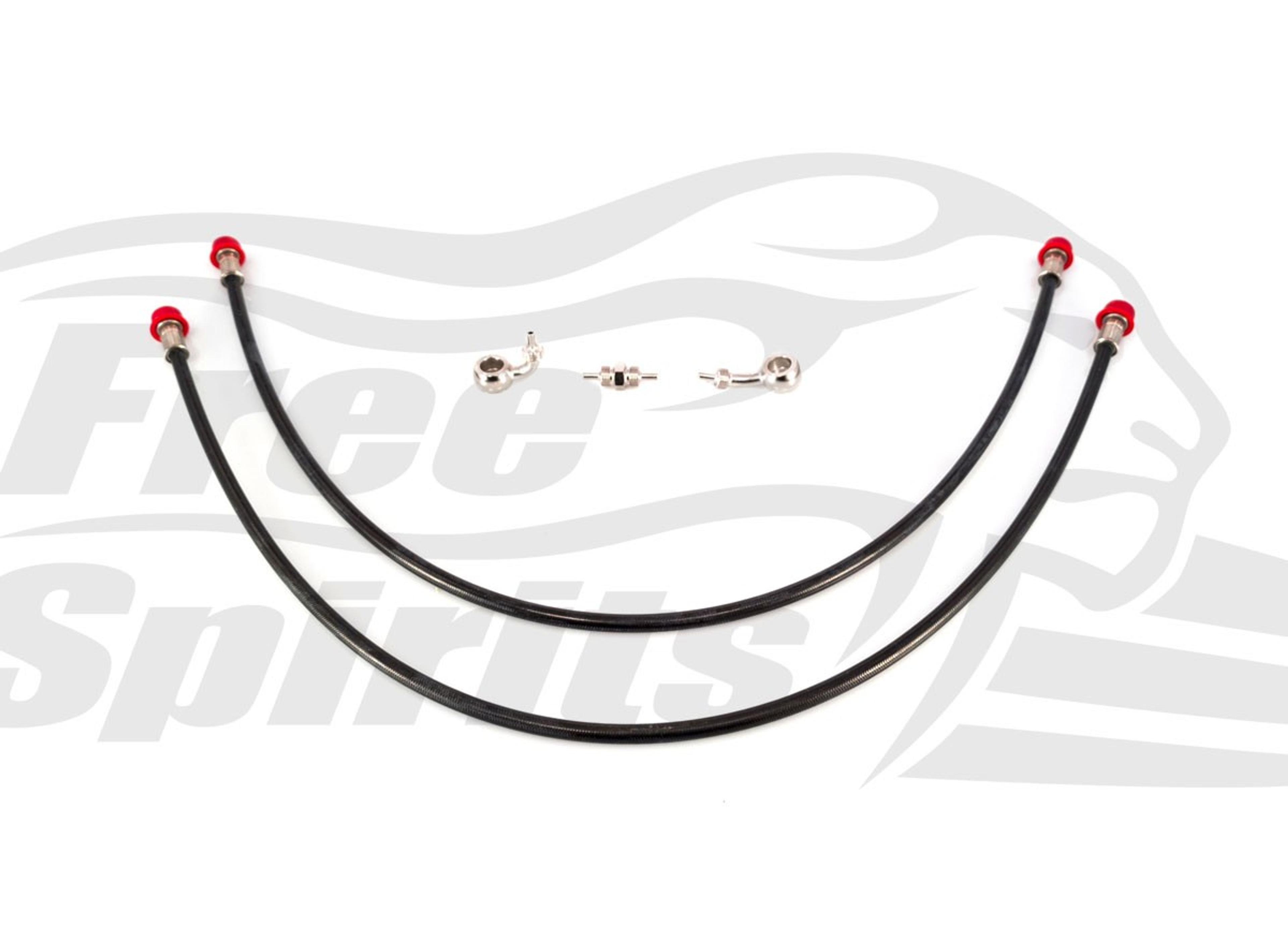 Free Spirits Rear Brake Line for Non-ABS Indian Scout / Bobber - A & J Cycles