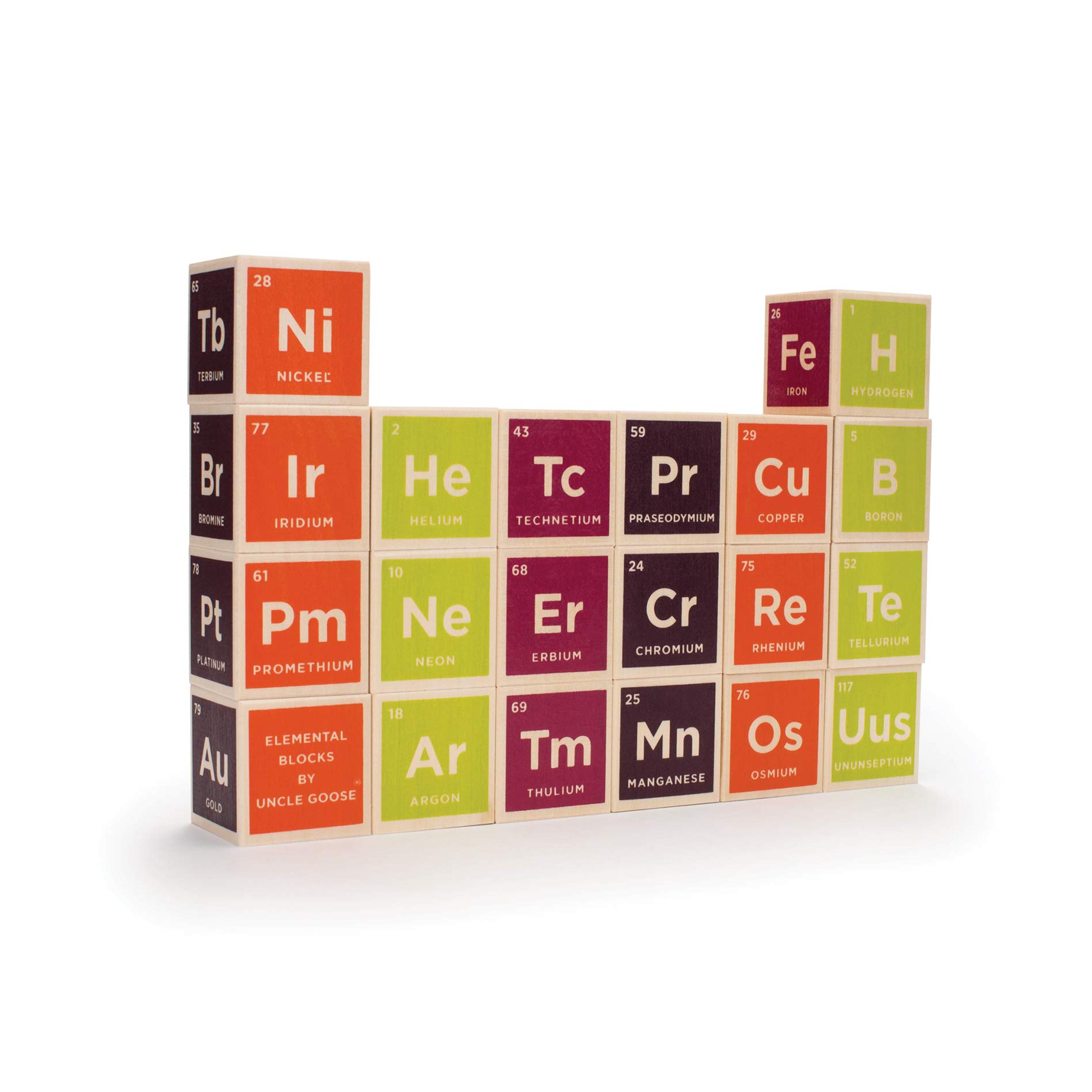 Uncle Goose Periodic Table Building Blocks