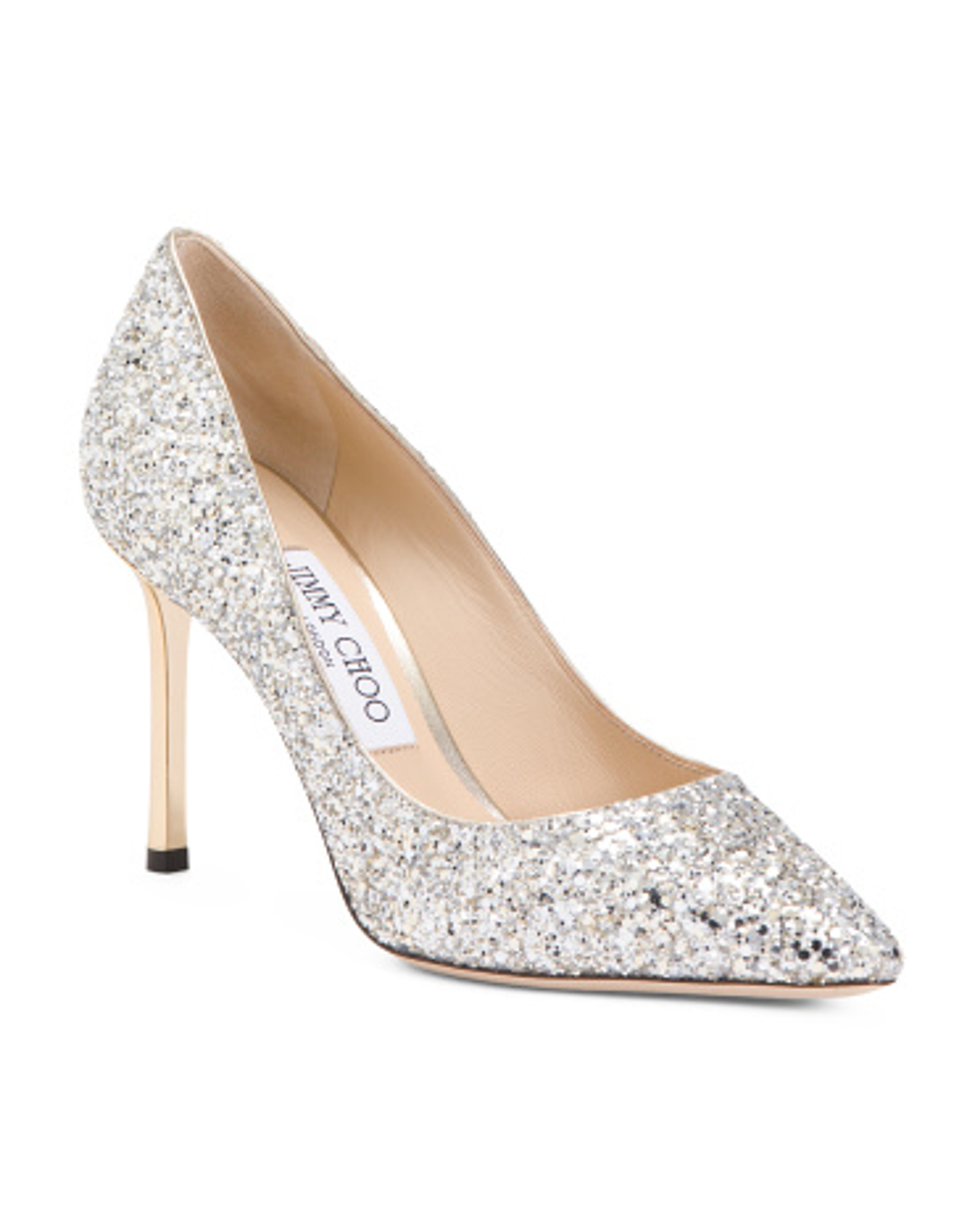 Jimmy Choo Glitter Pumps 