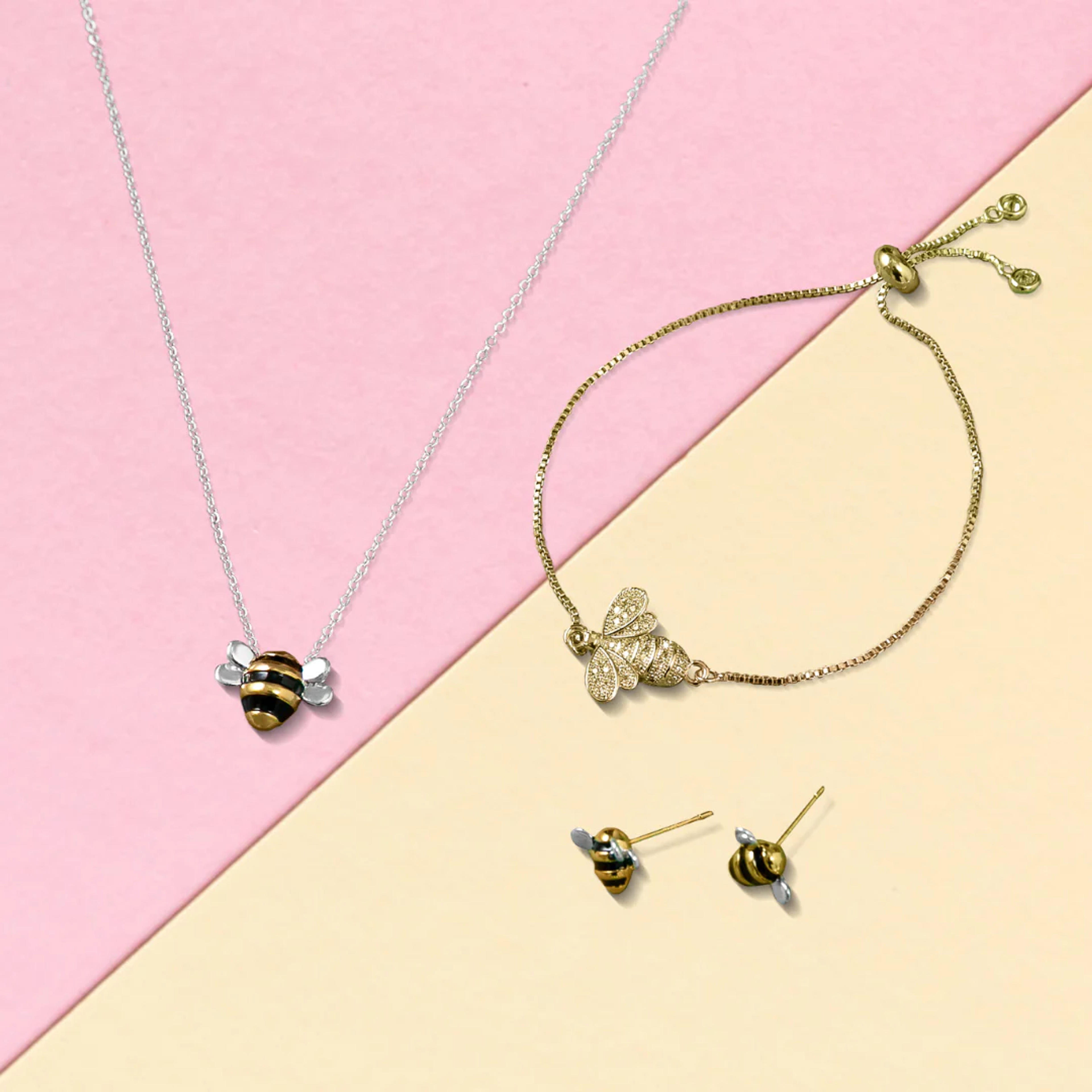 Adopt a Queen Bee Necklace | Bee Necklace from Project Honey Bees