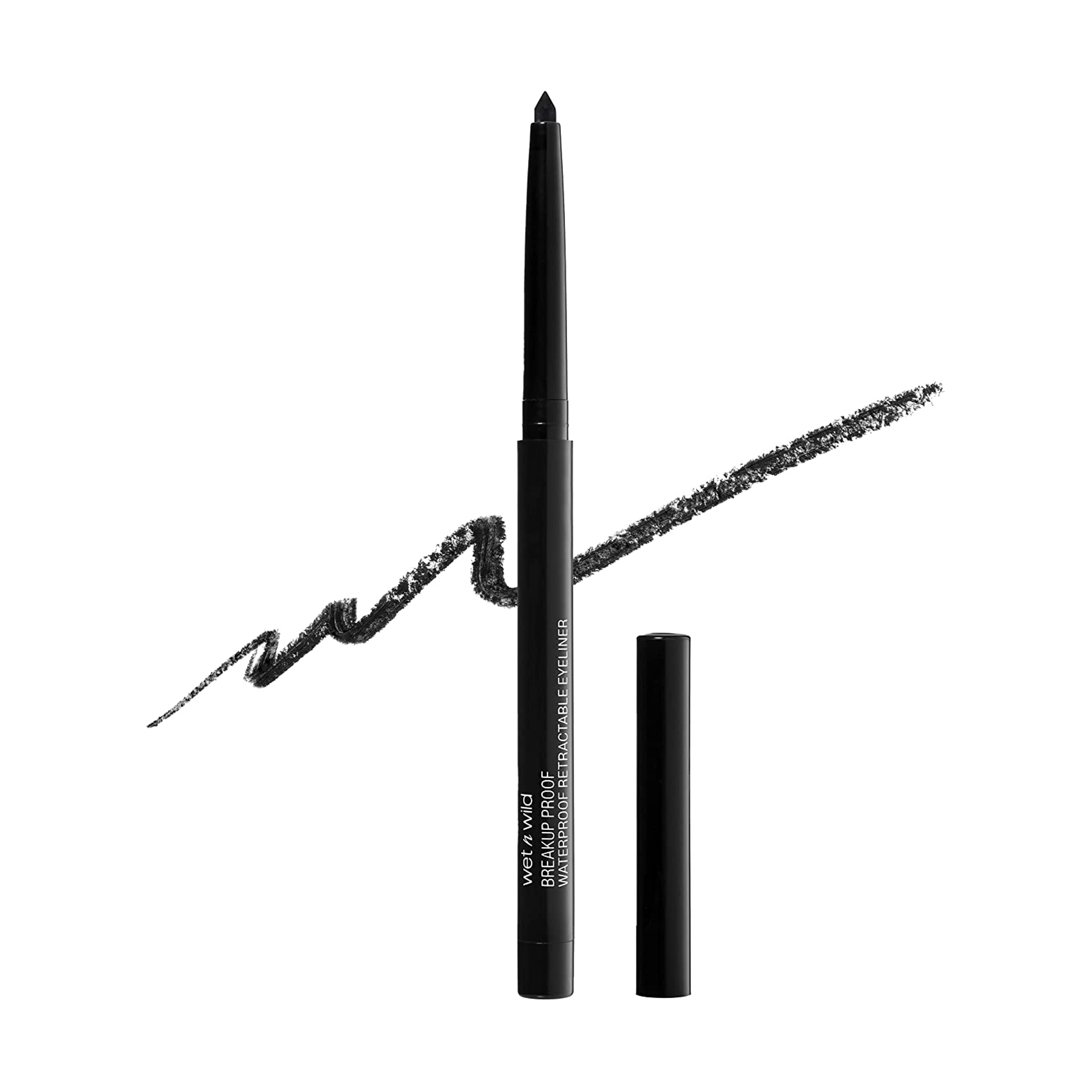 Amazon.com: Wet n Wild Mega Last Breakup-Proof Liquid Waterproof Eyeliner Black, Brush Tip Pen, Quick Drying, Smudge Resistant, Long Lasting 16 Hour Wear, Precision Brush Applicator, Ultra Fine