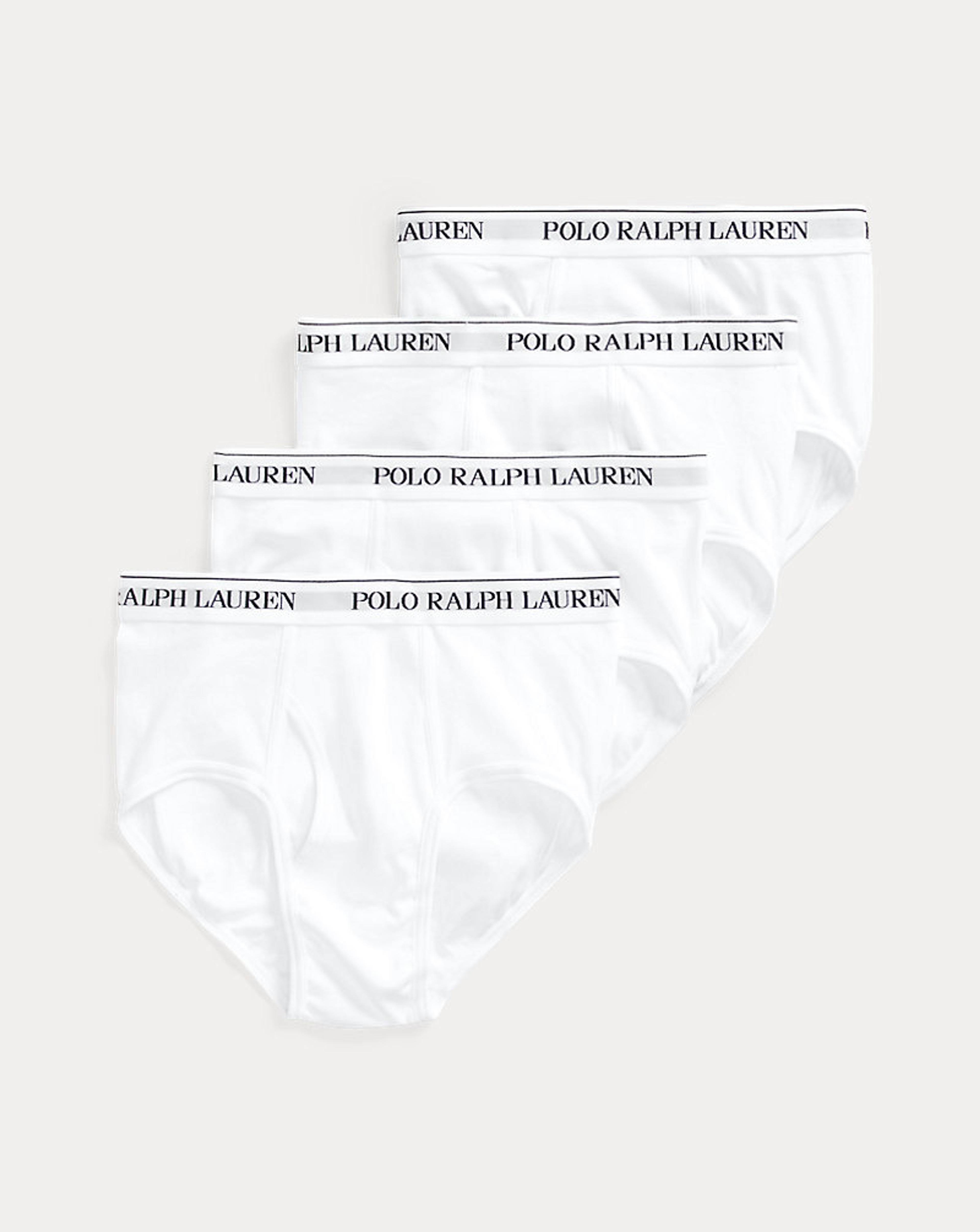 Cotton Wicking Mid-Rise Brief 4-Pack | Ralph Lauren