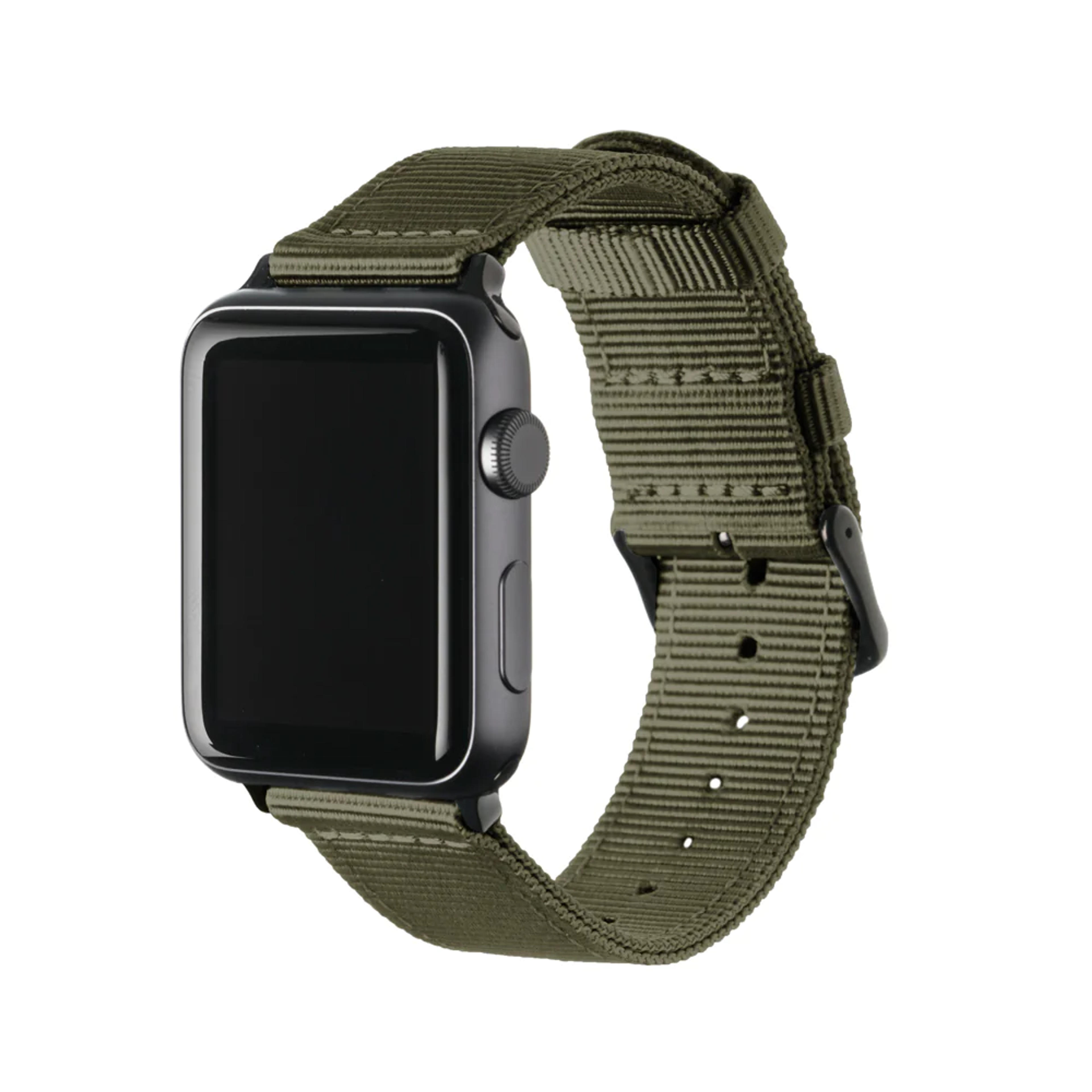 Apple Watch Nylon - Olive/Black