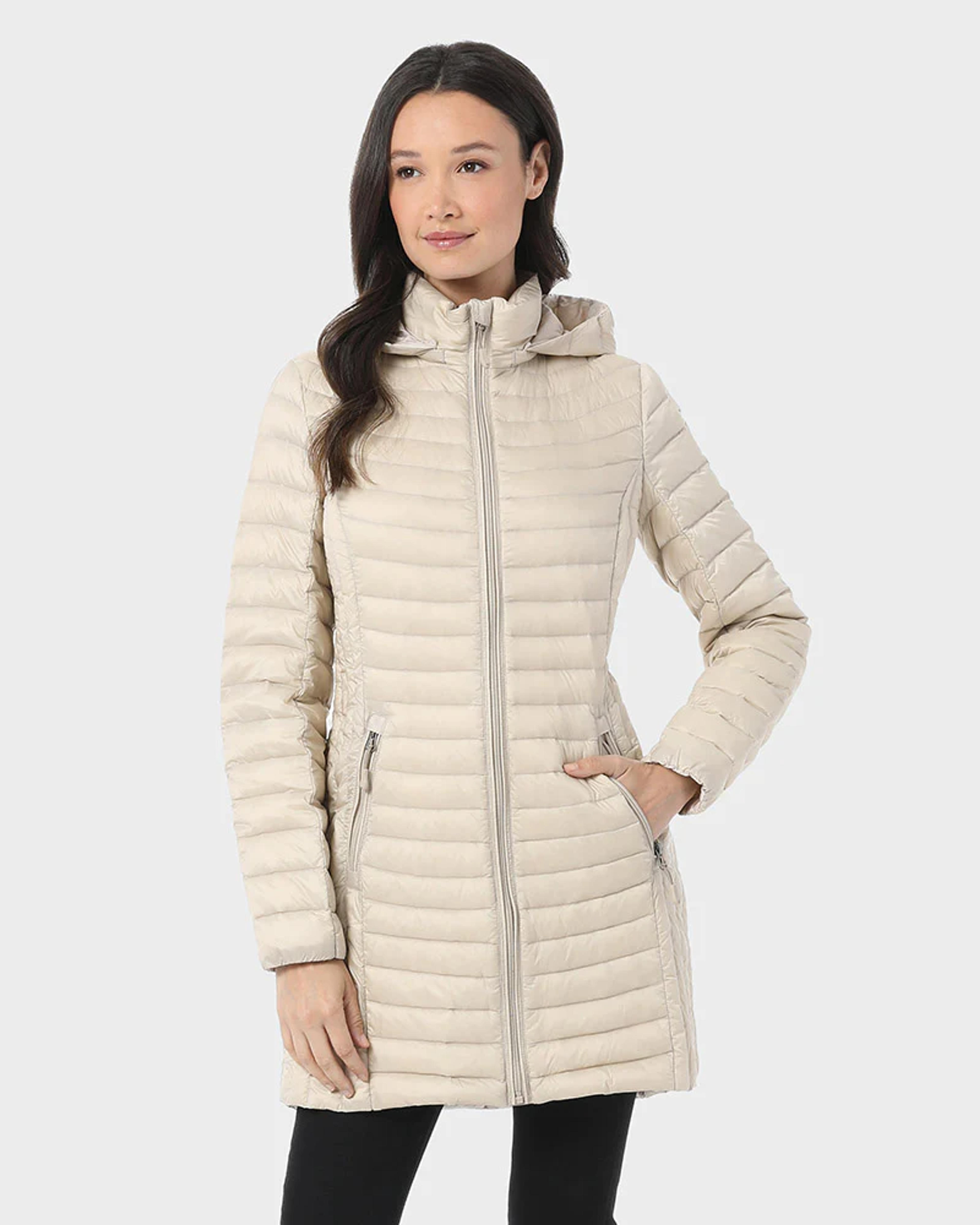 Women's Ultra-Light Long Packable Down 3/4 Jacket – 32 Degrees