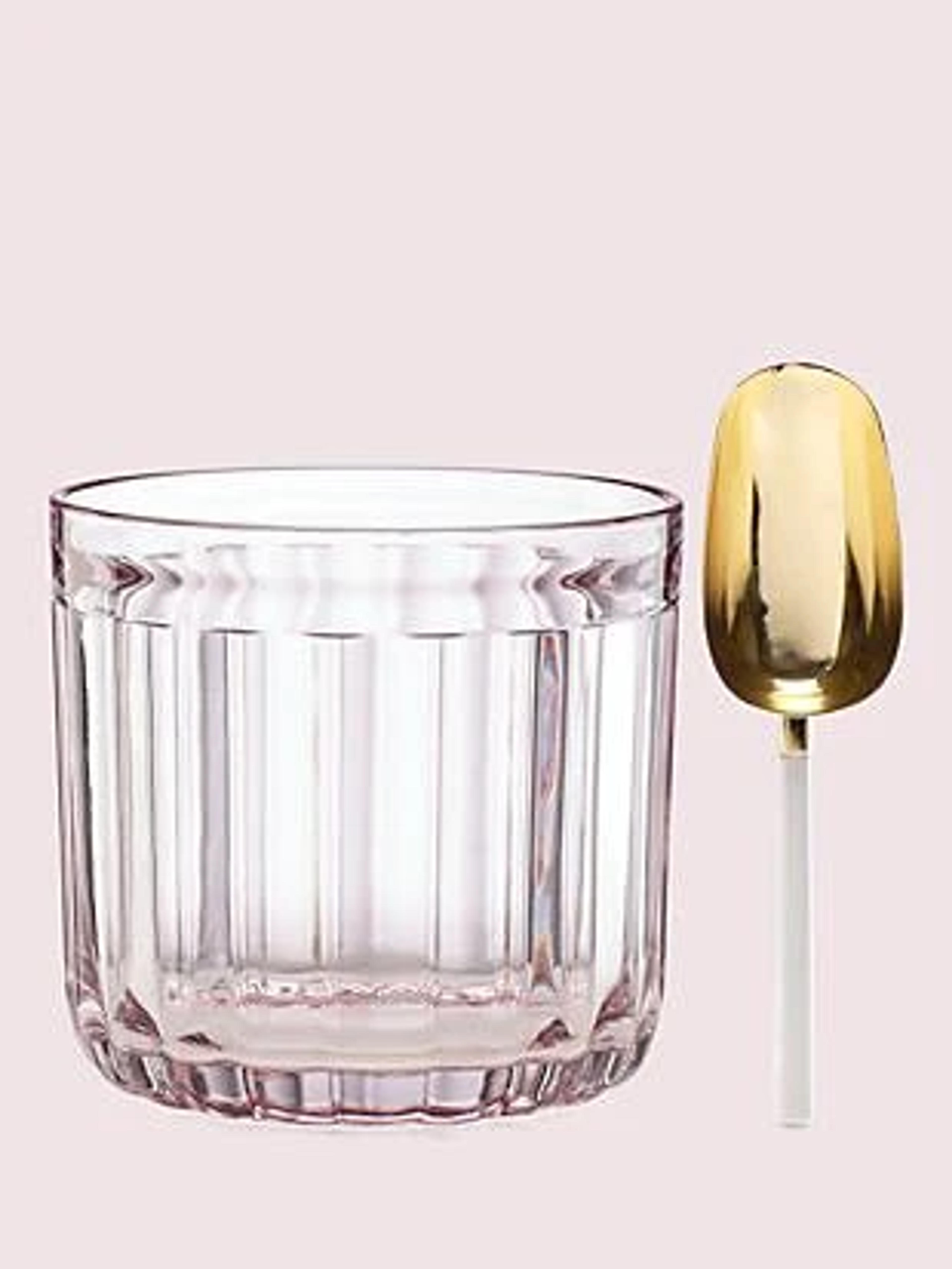 park circle ice bucket with scoop | Kate Spade New York