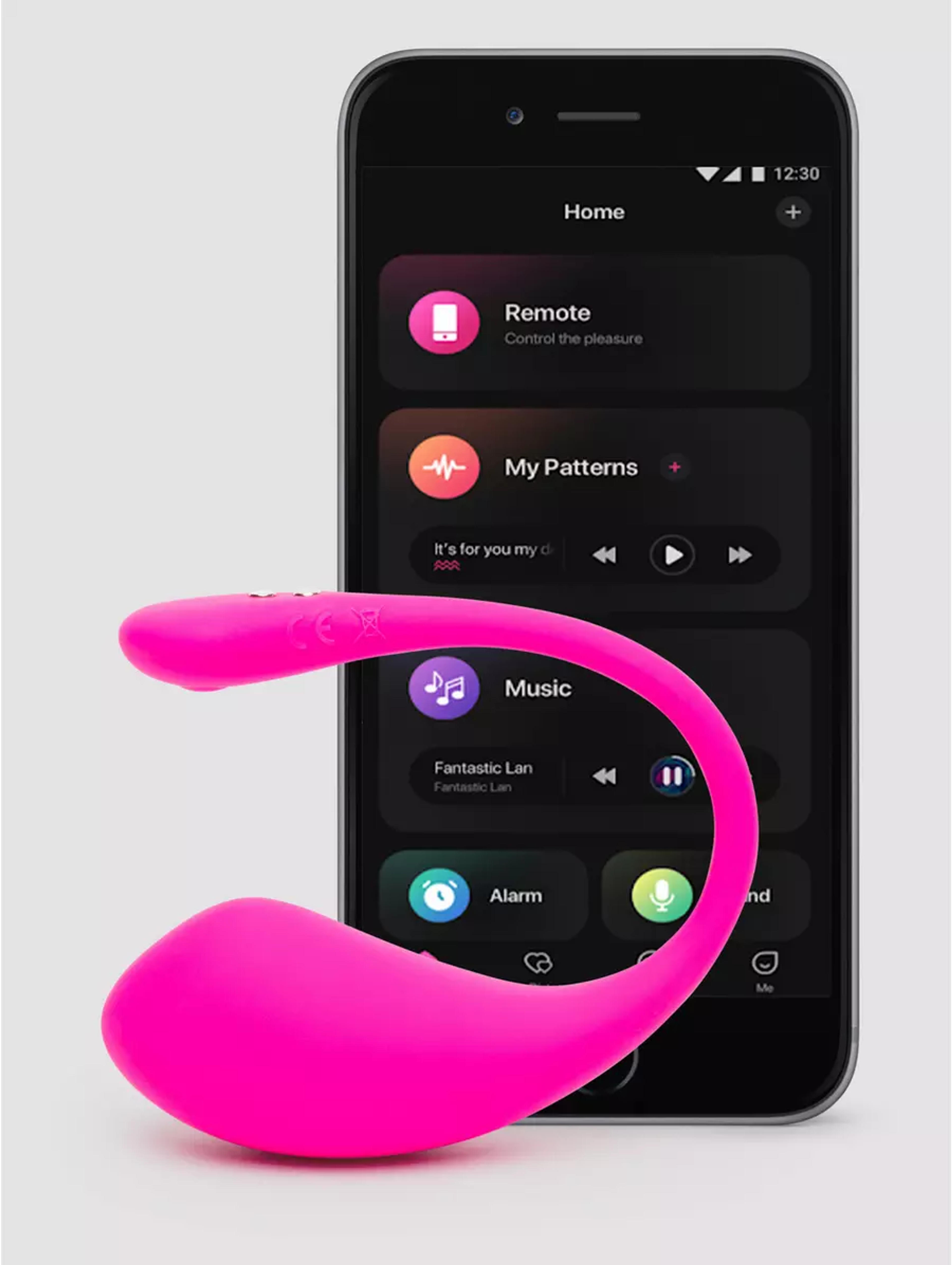 Lovense Lush 3 App Controlled Rechargeable Love Egg Vibrator - Lovehoney US