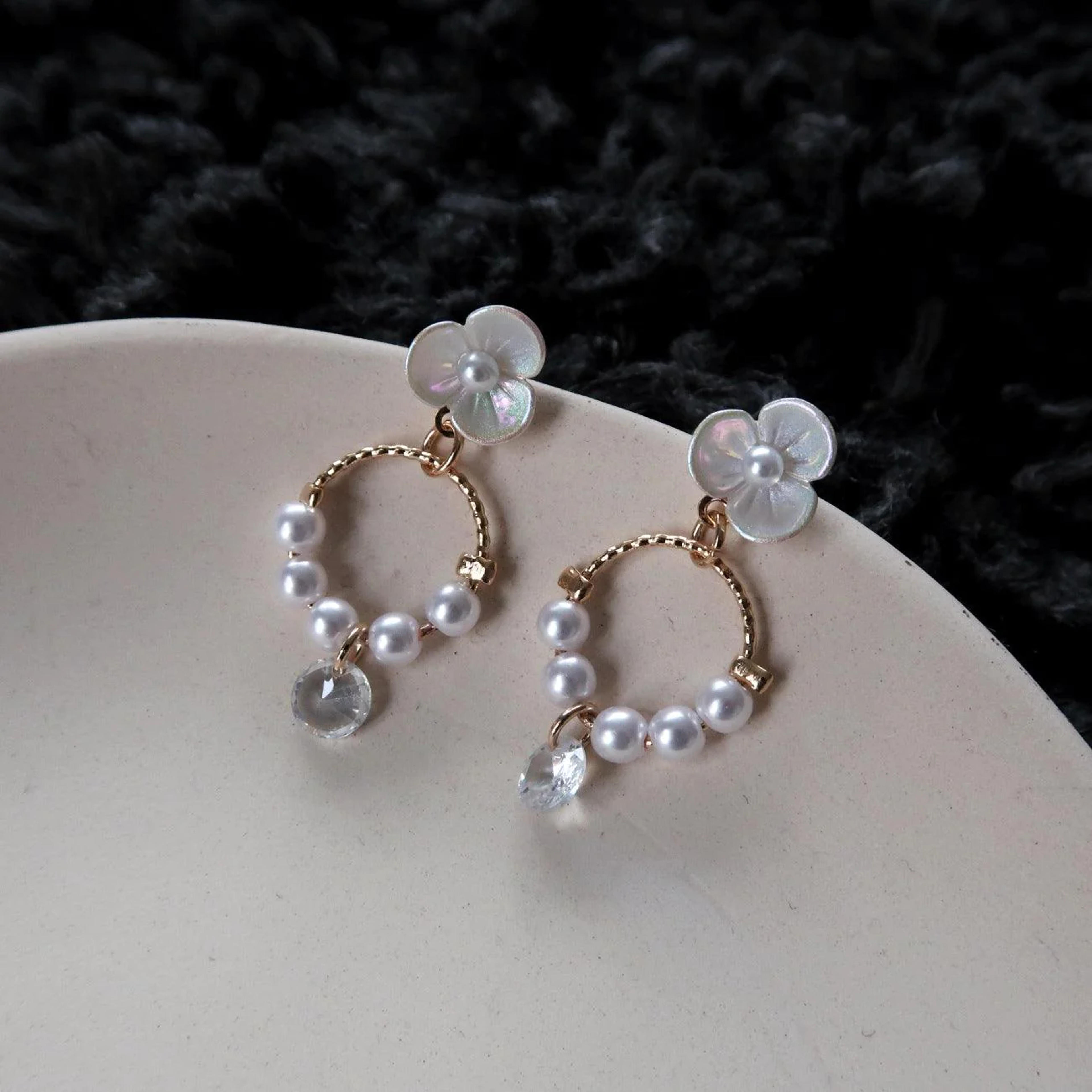 Spring Flower Earring | Abbott Atelier | Artisan Jewelry