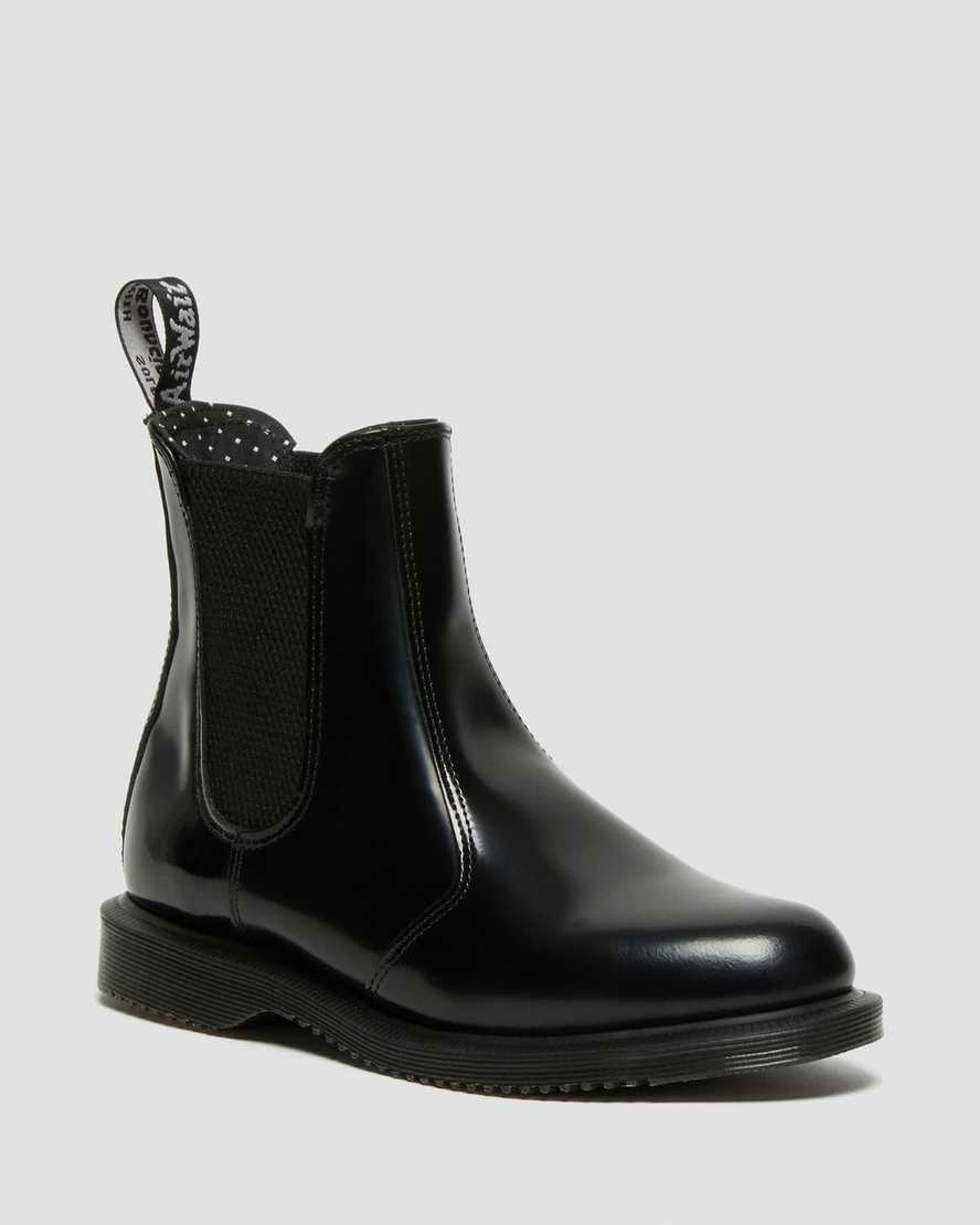 Flora Women's Smooth Leather Chelsea Boots | Dr. Martens