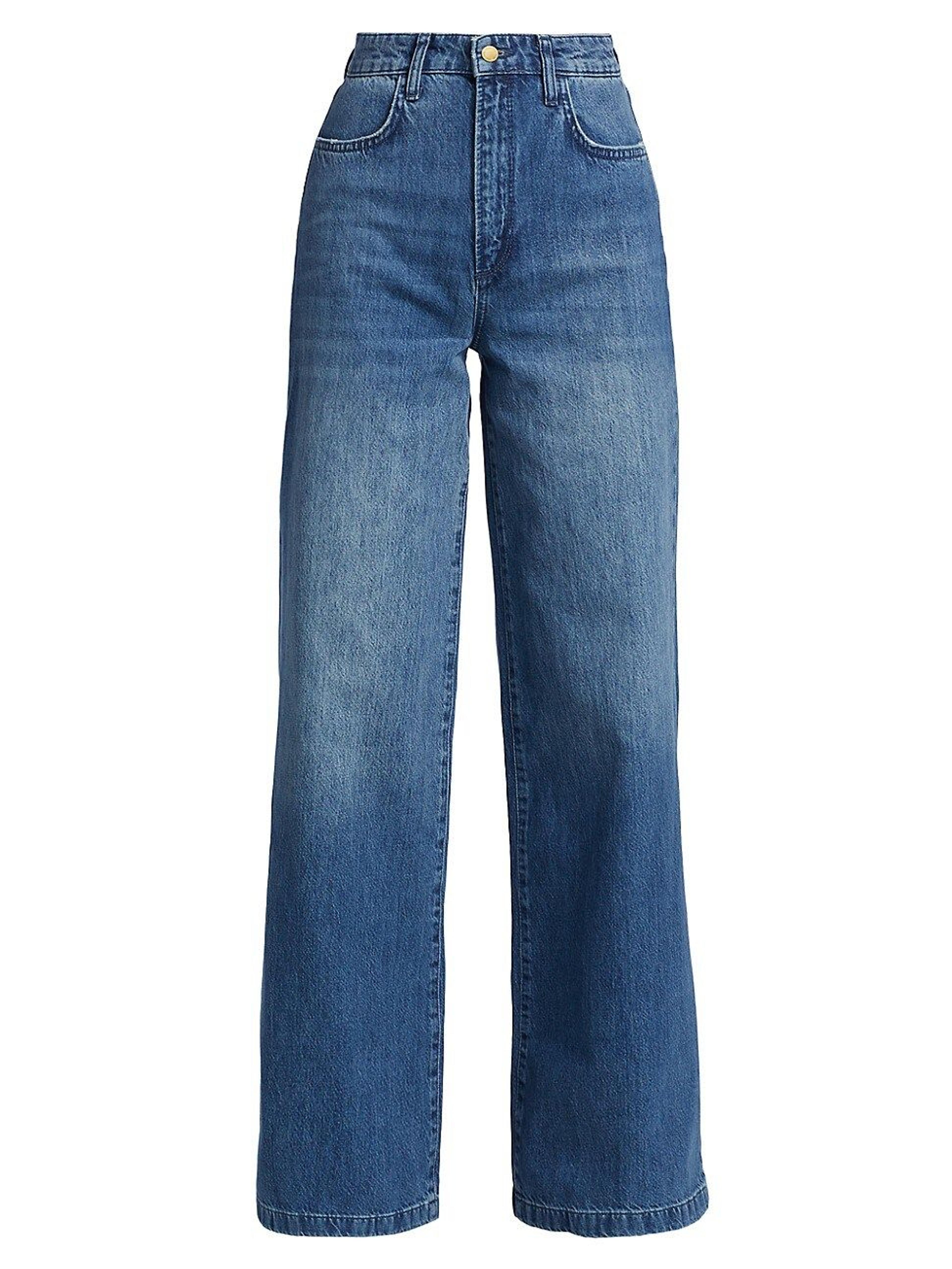 Triarchy Ms. Fonda High-Rise Wide-Leg Jeans