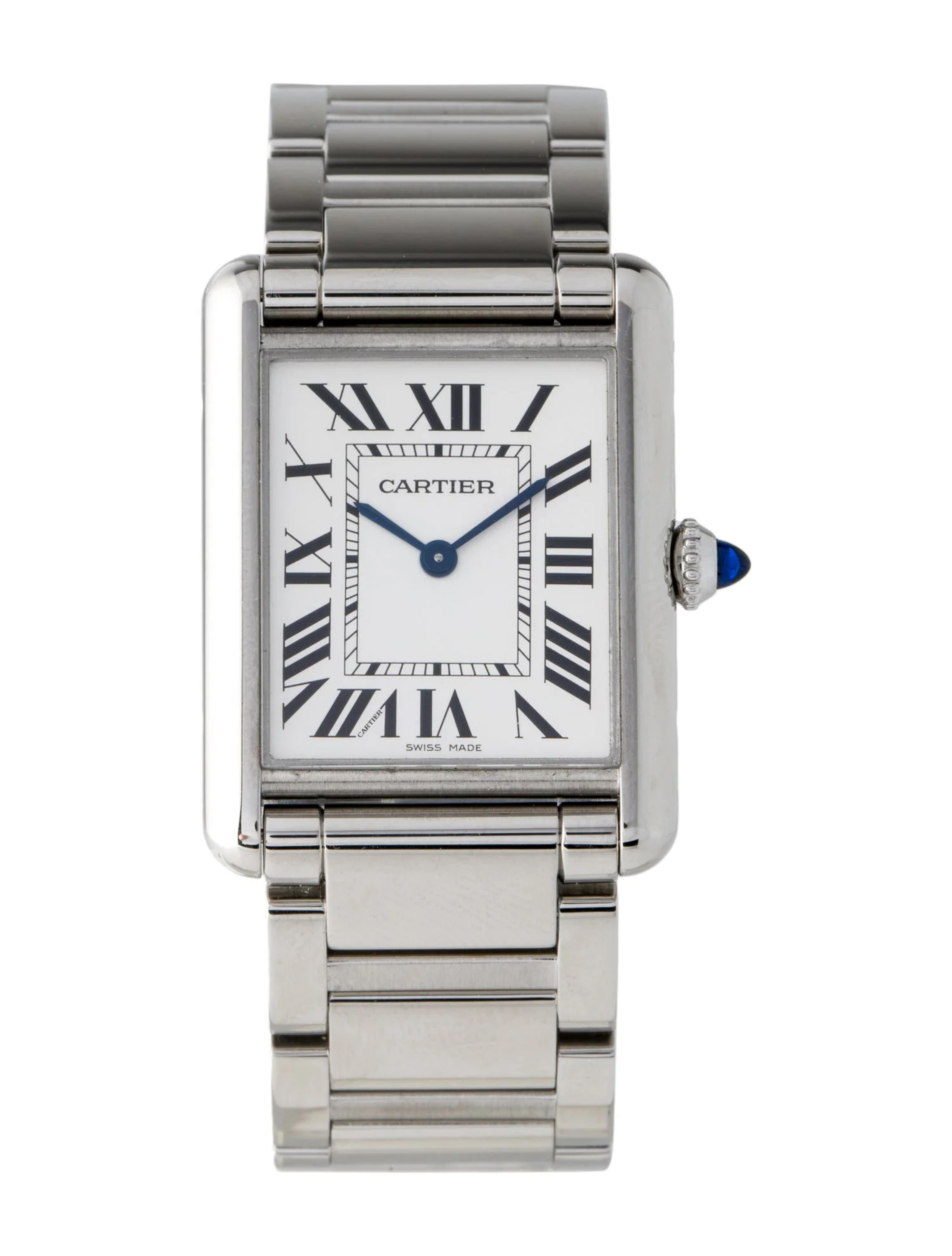 Cartier Tank Must Watch - WSTA0052 | The RealReal