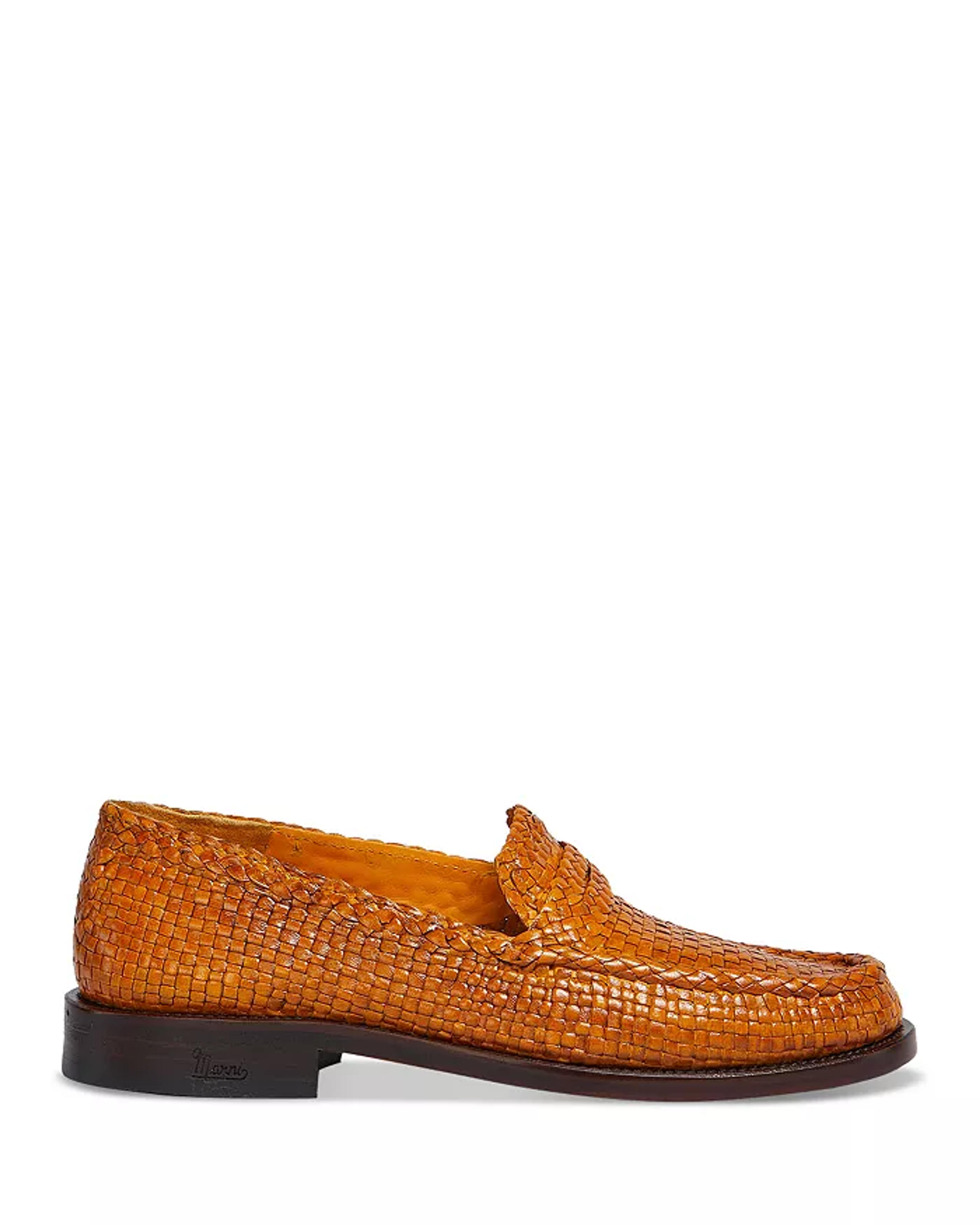 Marni Men's Basketweave Penny Loafers | Bloomingdale's