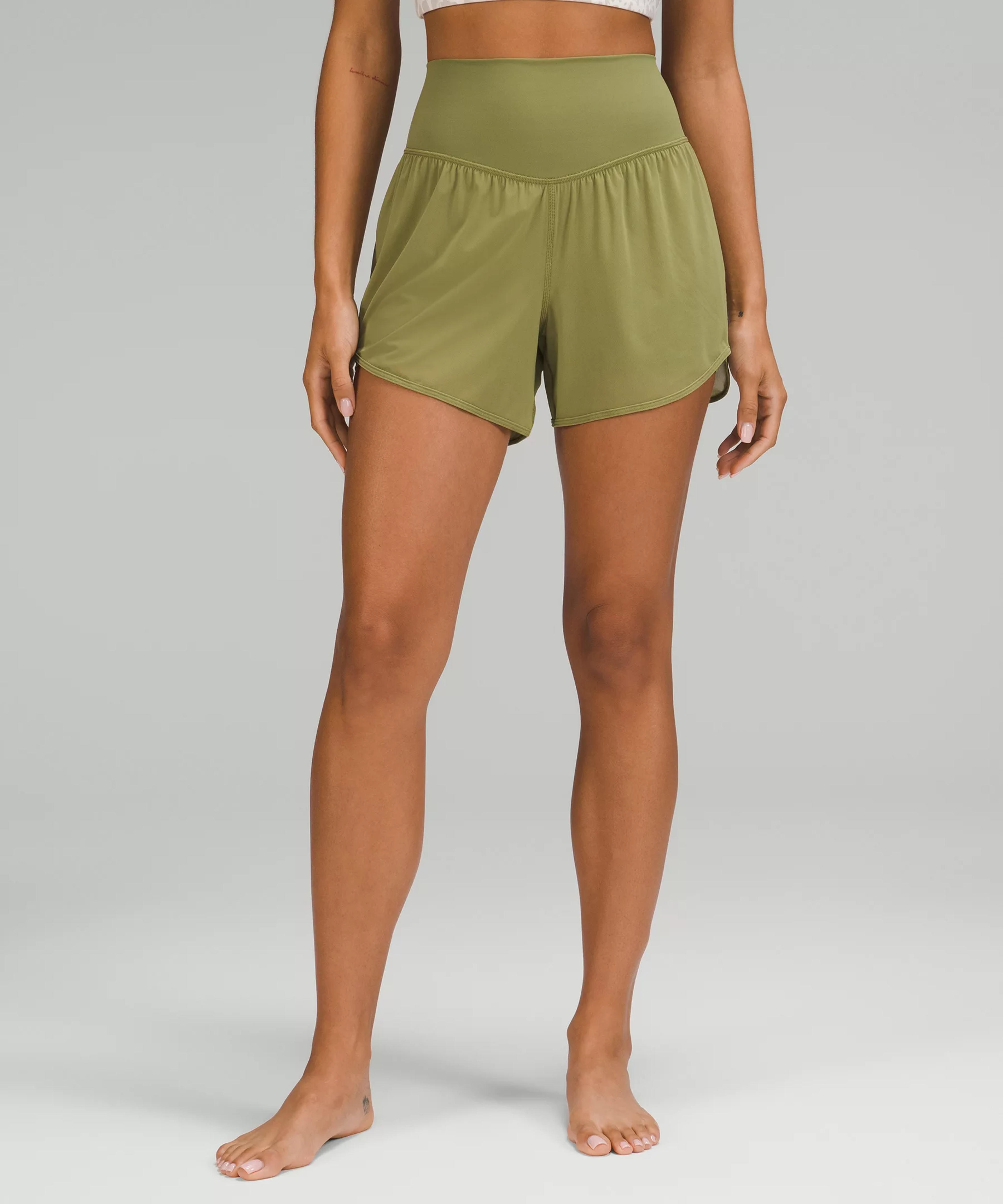 Nulu and Mesh High-Rise Yoga Short 3.5"