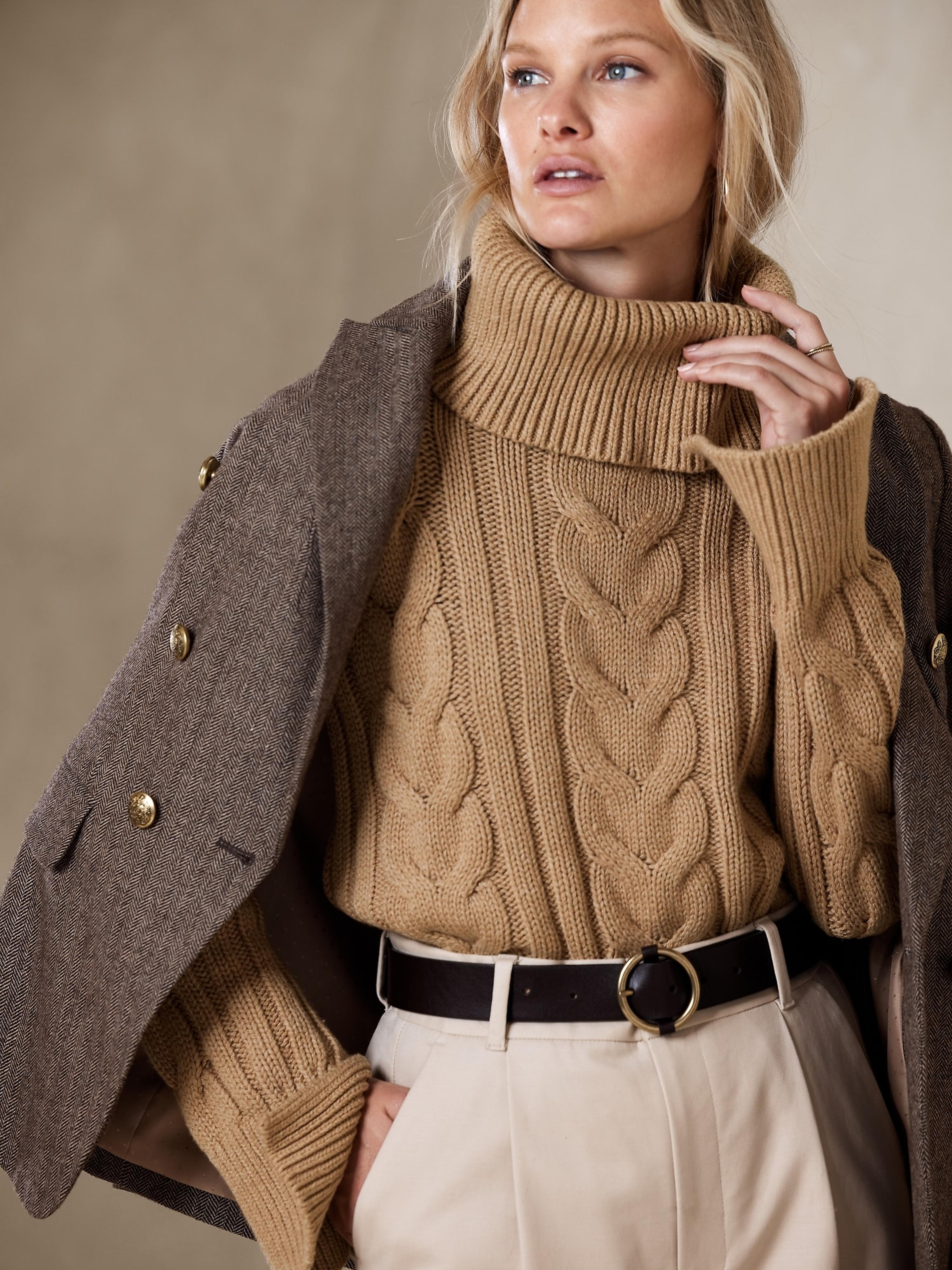 Cable Sweater | Banana Republic Factory