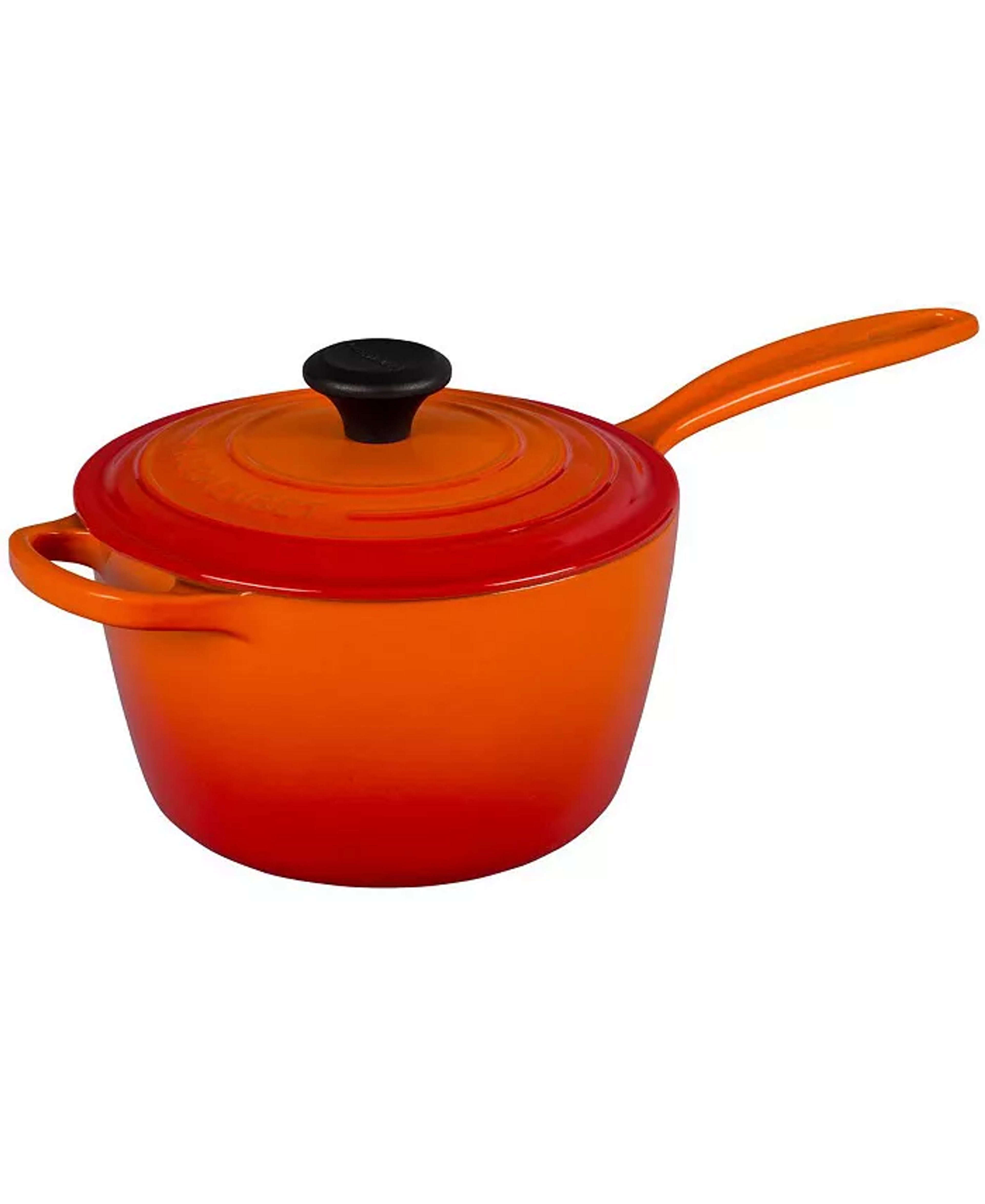 Le Creuset 2.25 Quart Enameled Cast Iron Saucepan with Lid - Macy's